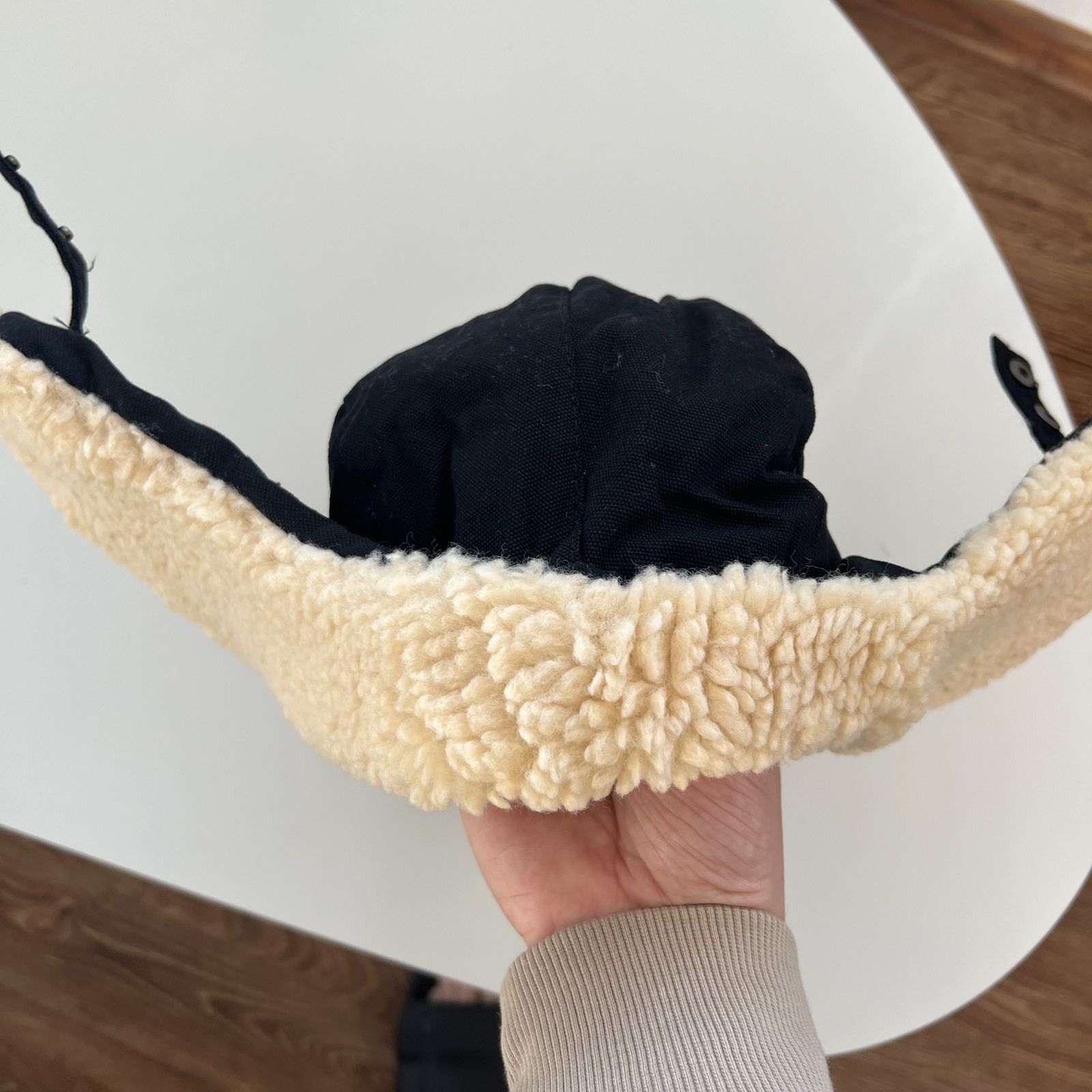 Japanese Brand Vintage Y2K ushanka Fleece hat Japanese Size ONE SIZE - 5 Thumbnail