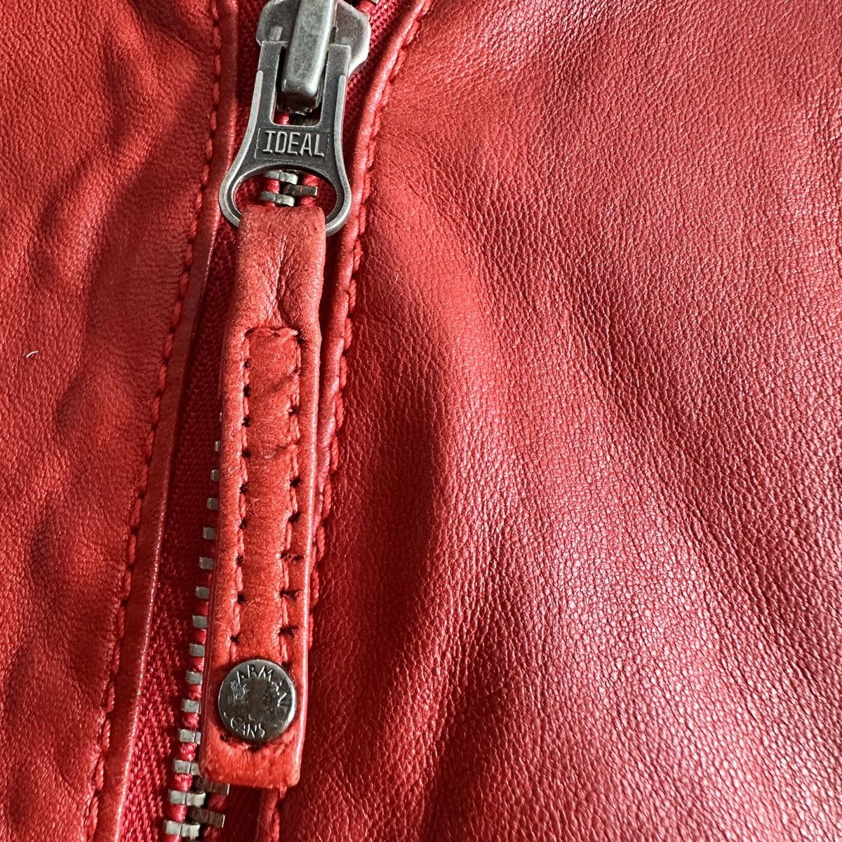 Emporio Armani leather jacket Armani Jeans Size XS / US 0-2 / IT 36-38 - 4 Thumbnail