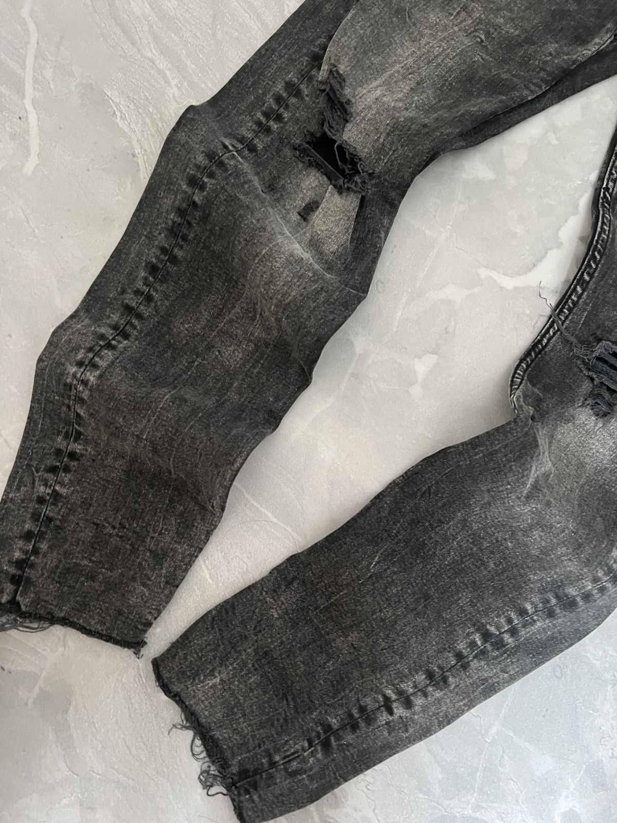 Japanese Brand Vintage Faded Skinny Underground / Balenciaga Style Retro 90 Size US 30 / EU 46 - 5 Thumbnail