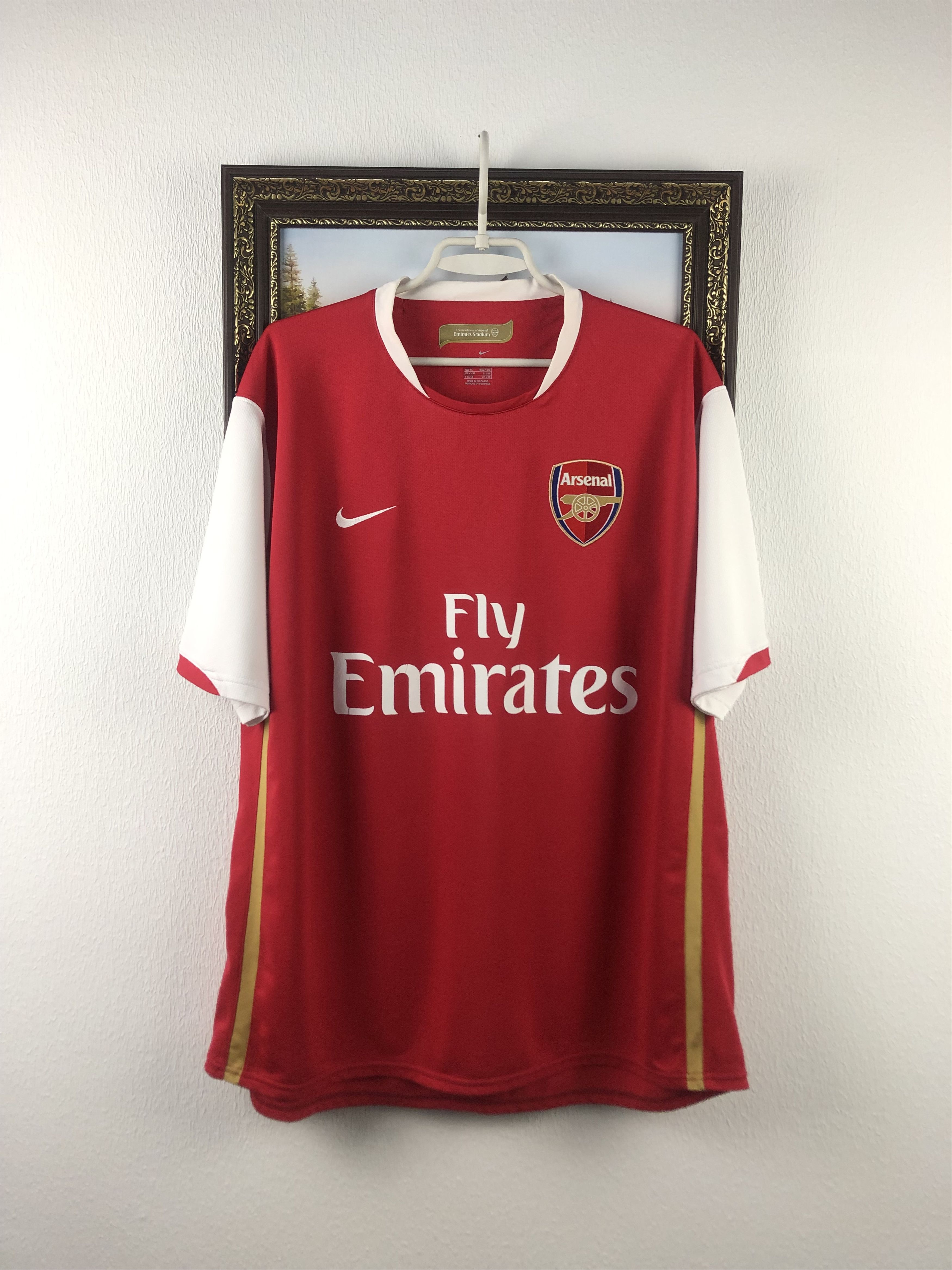 Nike Arsenal football shirt Soccer Nike Jersey Gunners Tee Hype Size US XL / EU 56 / 4 - 1 Thumbnail