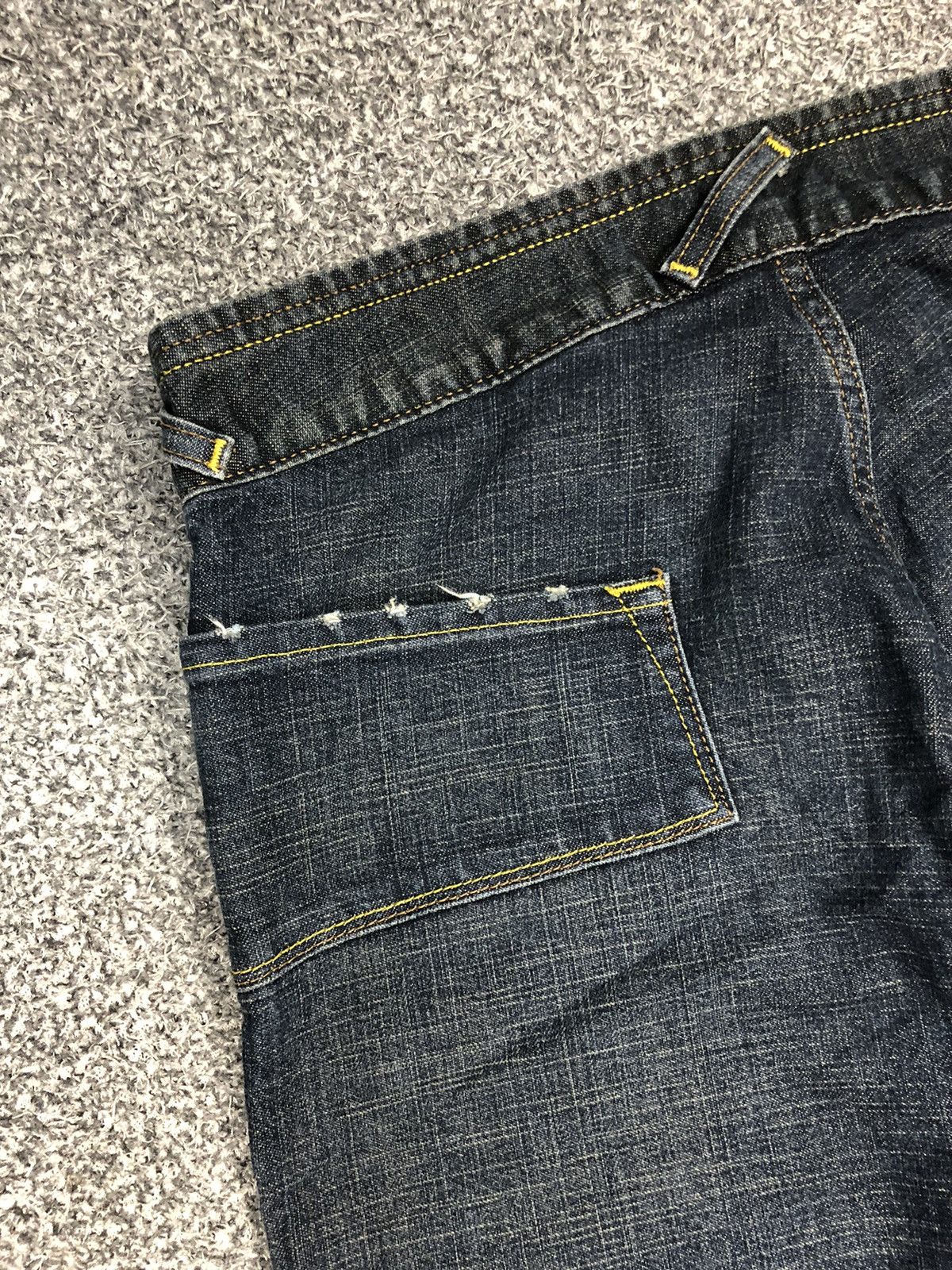 Japanese Brand × Vintage × Von Dutch Vintage Kustommade Von Dutch Flare Jeans Size 30" / US 8 / IT 44 - 16 Thumbnail