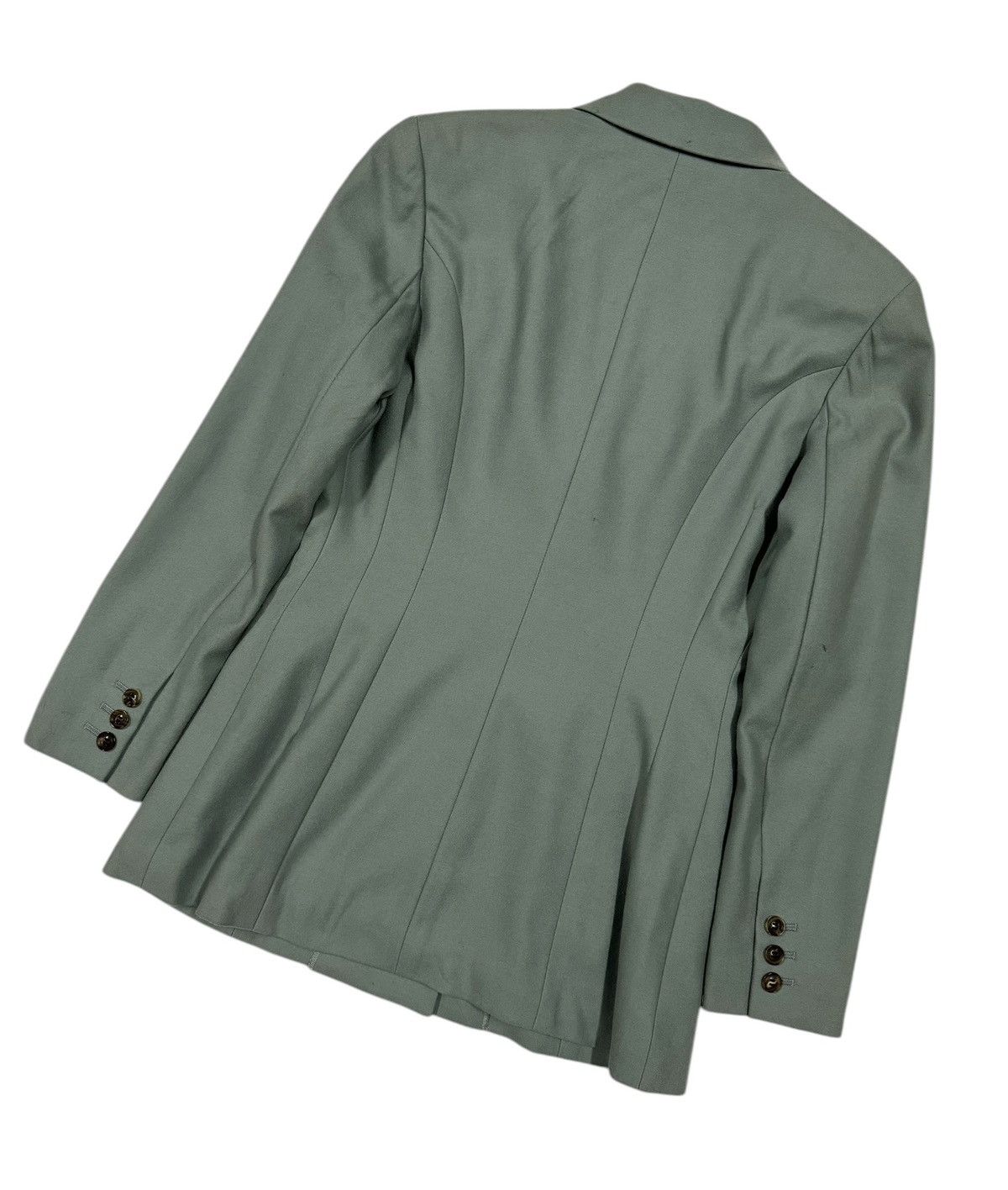 Katharine Hamnett London Katharine Hamnett London Green Blazer Jacket Size M / US 6-8 / IT 42-44 - 14 Thumbnail