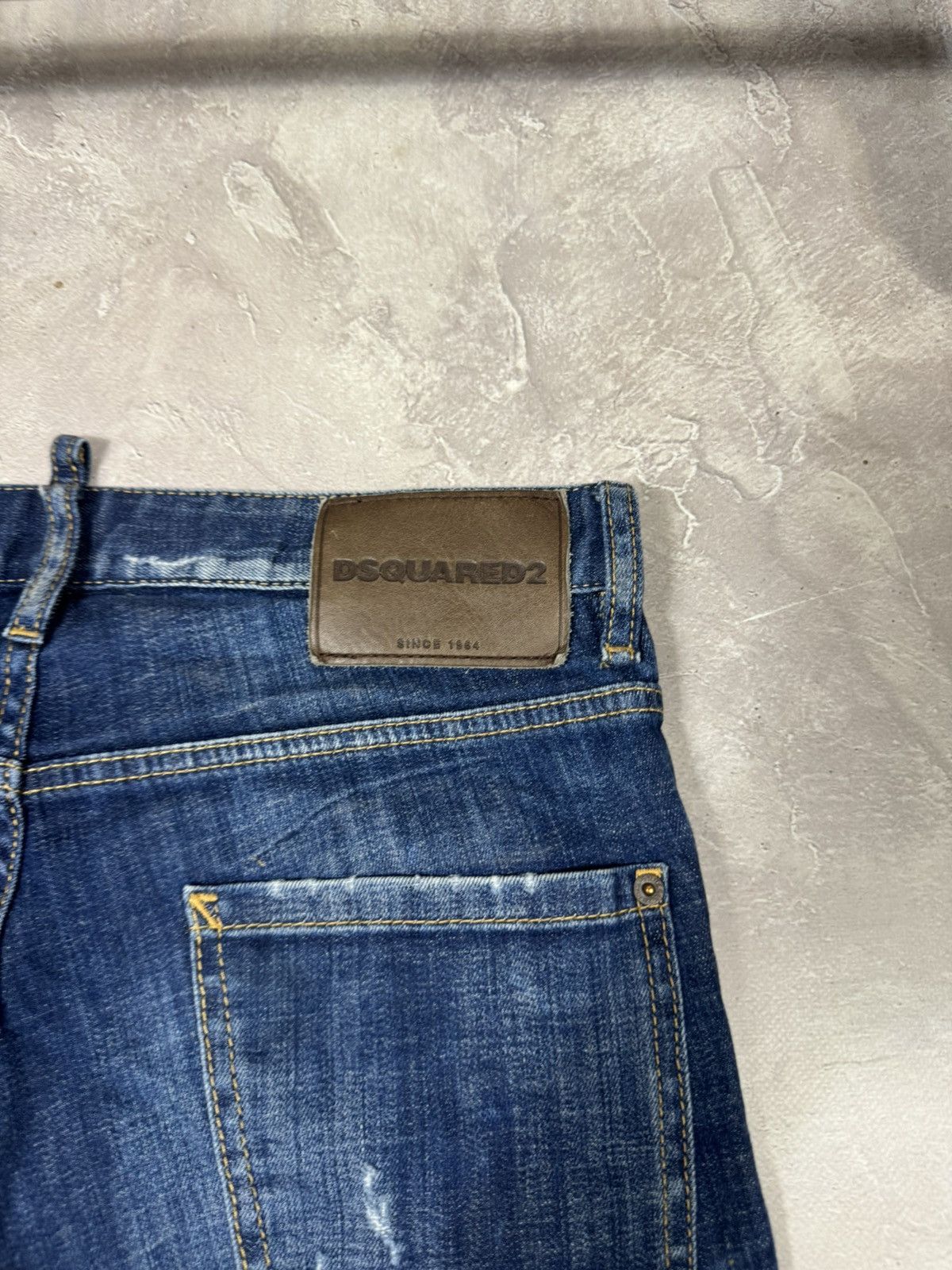 Dsquared2 Dsquared2 Distressed Style Men's Skini Jeans Size US 31 - 5 Thumbnail