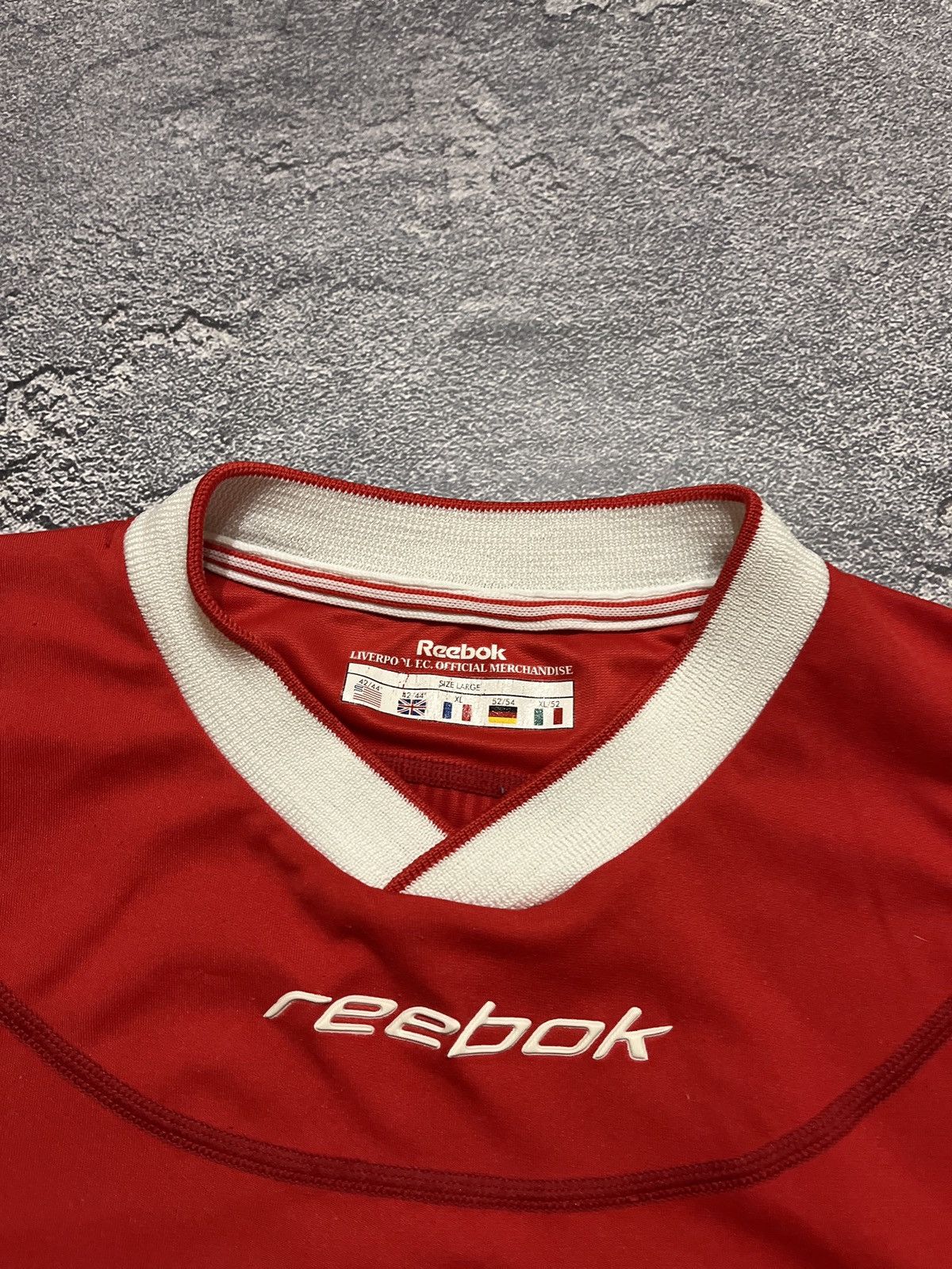 Reebok × Vintage Liverpool Vintage Reebok Carlsberg Jersey Size US XL / EU 56 / 4 - 7 Thumbnail