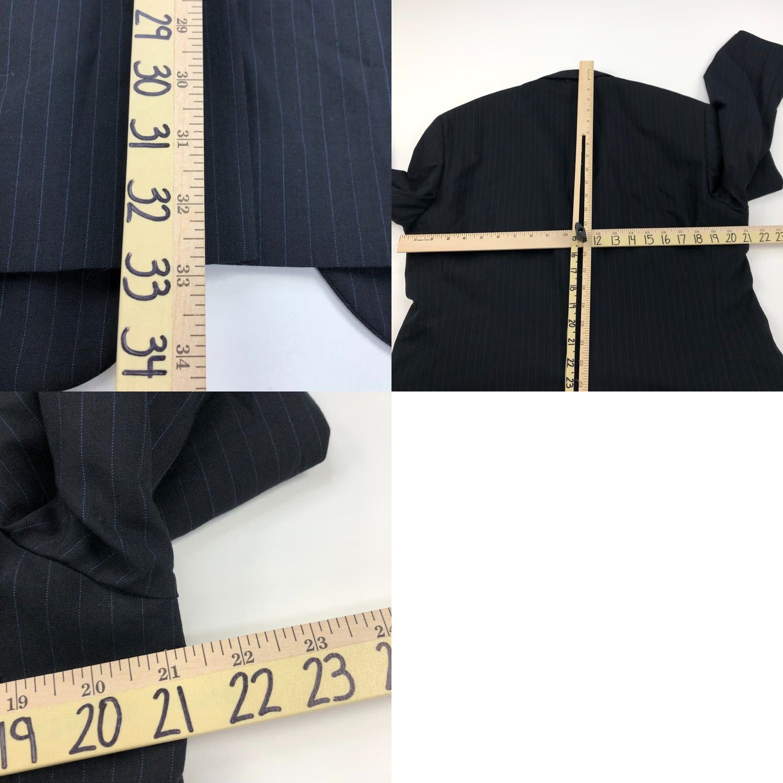 Brooks Brothers Brooks Brothers Suit Jacket Navy Blue 100% Wool Two-Button Big & Tall 46L Men's Regular Coat/Vestless? Size US S / EU 44-46 / 1 - 11 Thumbnail