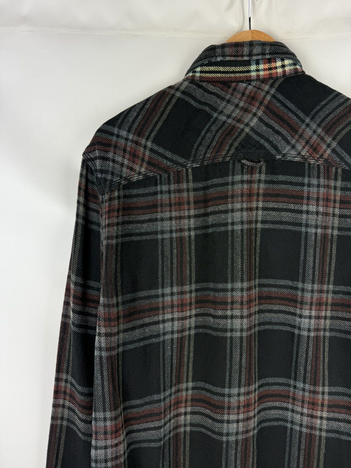Allsaints Allsaints Finchley LS Men’s Plaid Flannel Button Up Shirt Size US L / EU 52-54 / 3 - 16 Thumbnail