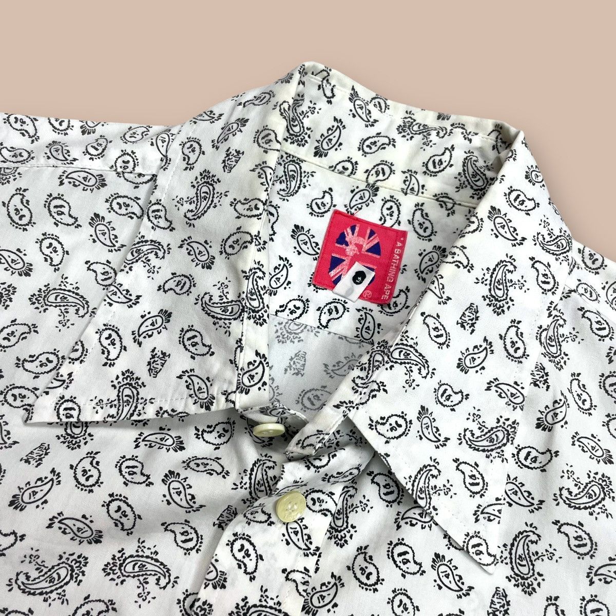 Bape OG2000's Bape Paisley Button-up shirt Size US M / EU 48-50 / 2 - 10 Thumbnail
