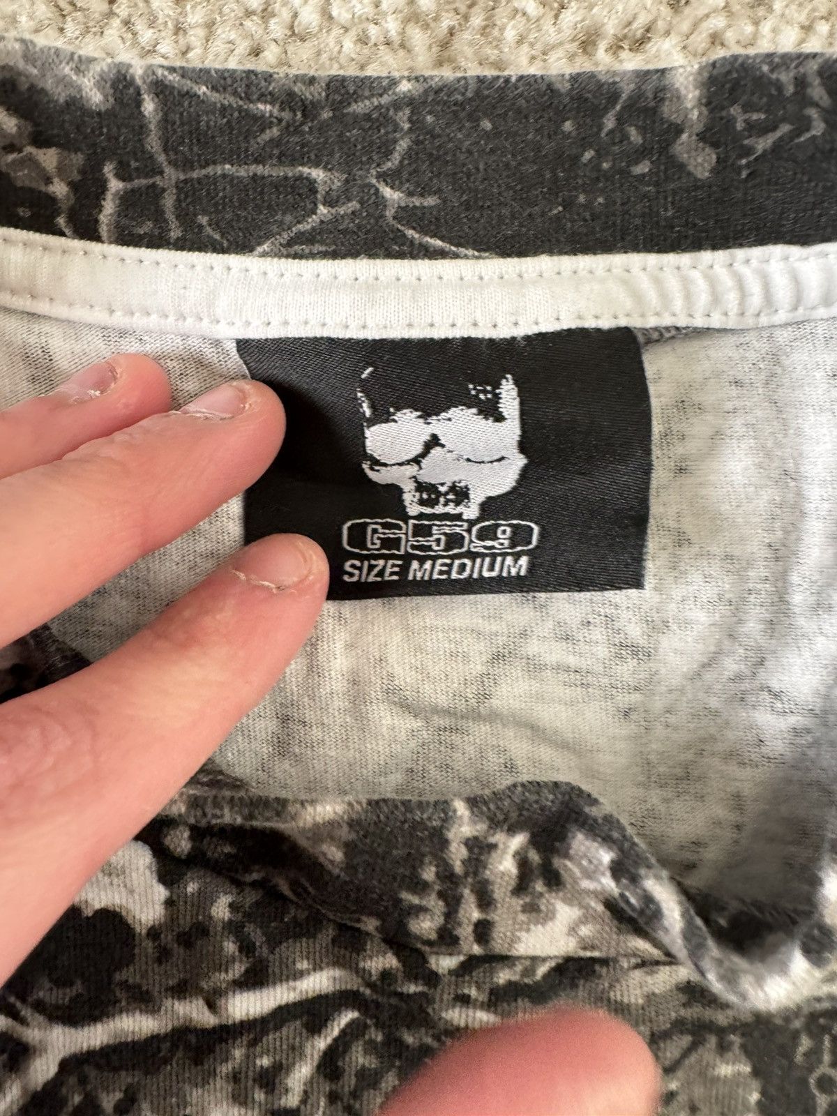 G59 Records $uicideboy$ G59 Razor V Camo Size M T Shirt Size US M / EU 48-50 / 2 - 2 Thumbnail