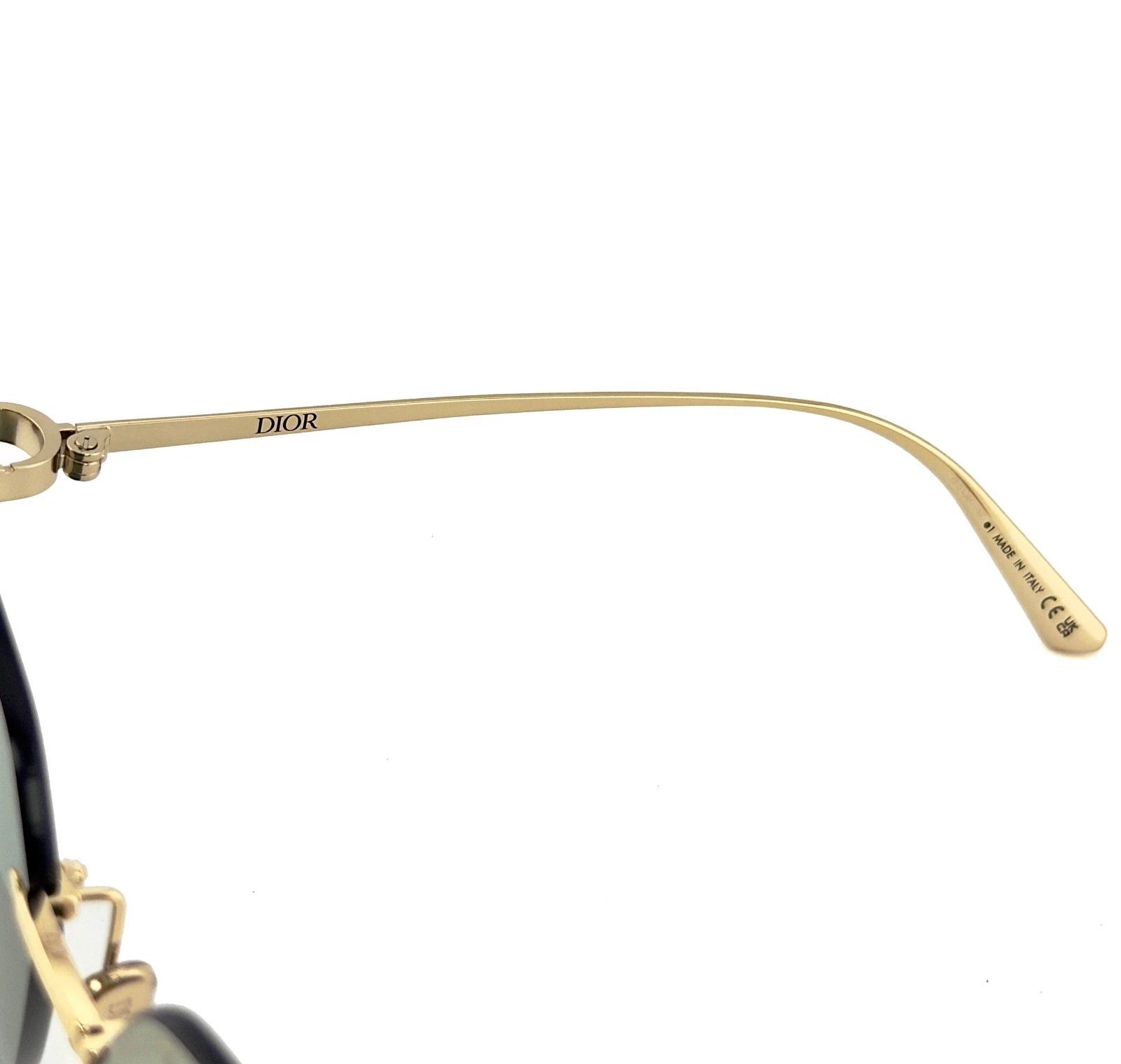 Christian Dior Monsieur CHRISTIAN DIOR CDIOR Gold Green Line S3U Sunglass CD40195U Size ONE SIZE - 8 Thumbnail