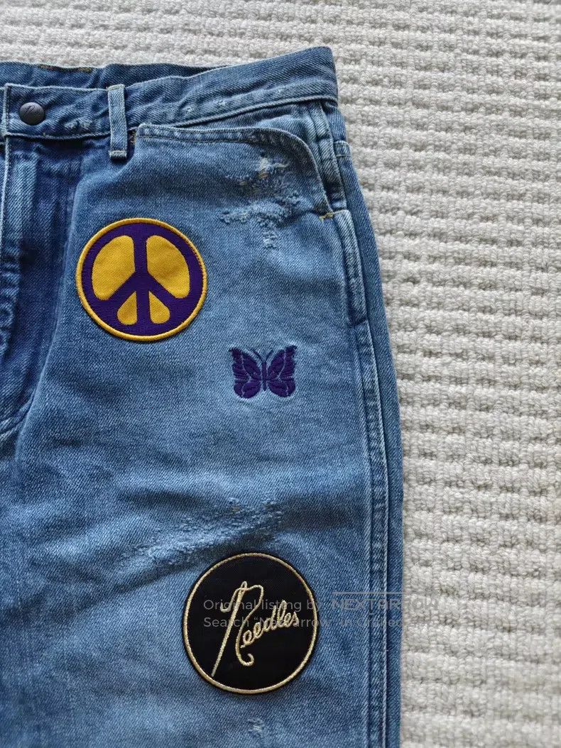 Needles Needles size S Stickers destroy old jeans Size US 34 / EU 50 - 2 Thumbnail