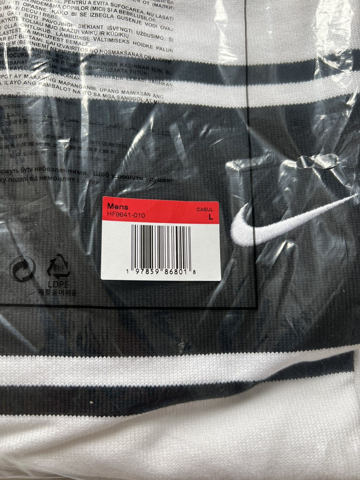 supreme nike stripe rugby