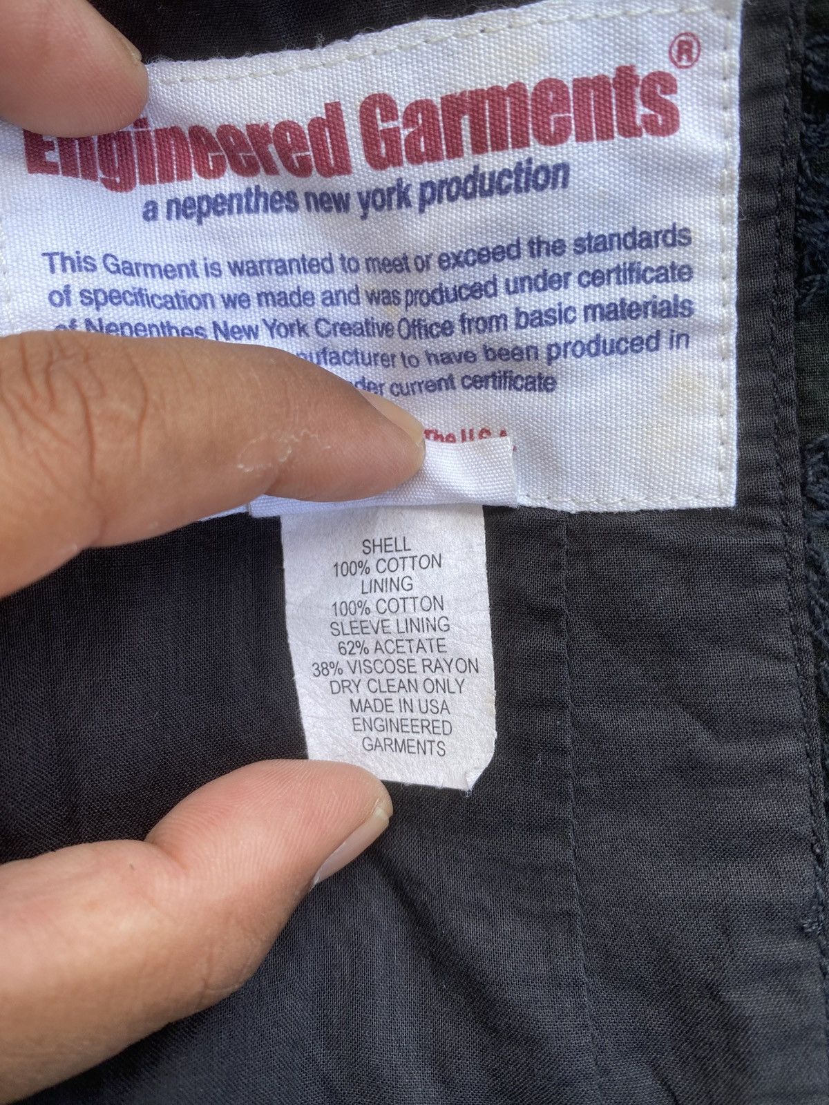 Engineered Garments Engineered Garments Chain Stitch Florals Embroidery Jacket Size XS / US 0-2 / IT 36-38 - 20 Thumbnail