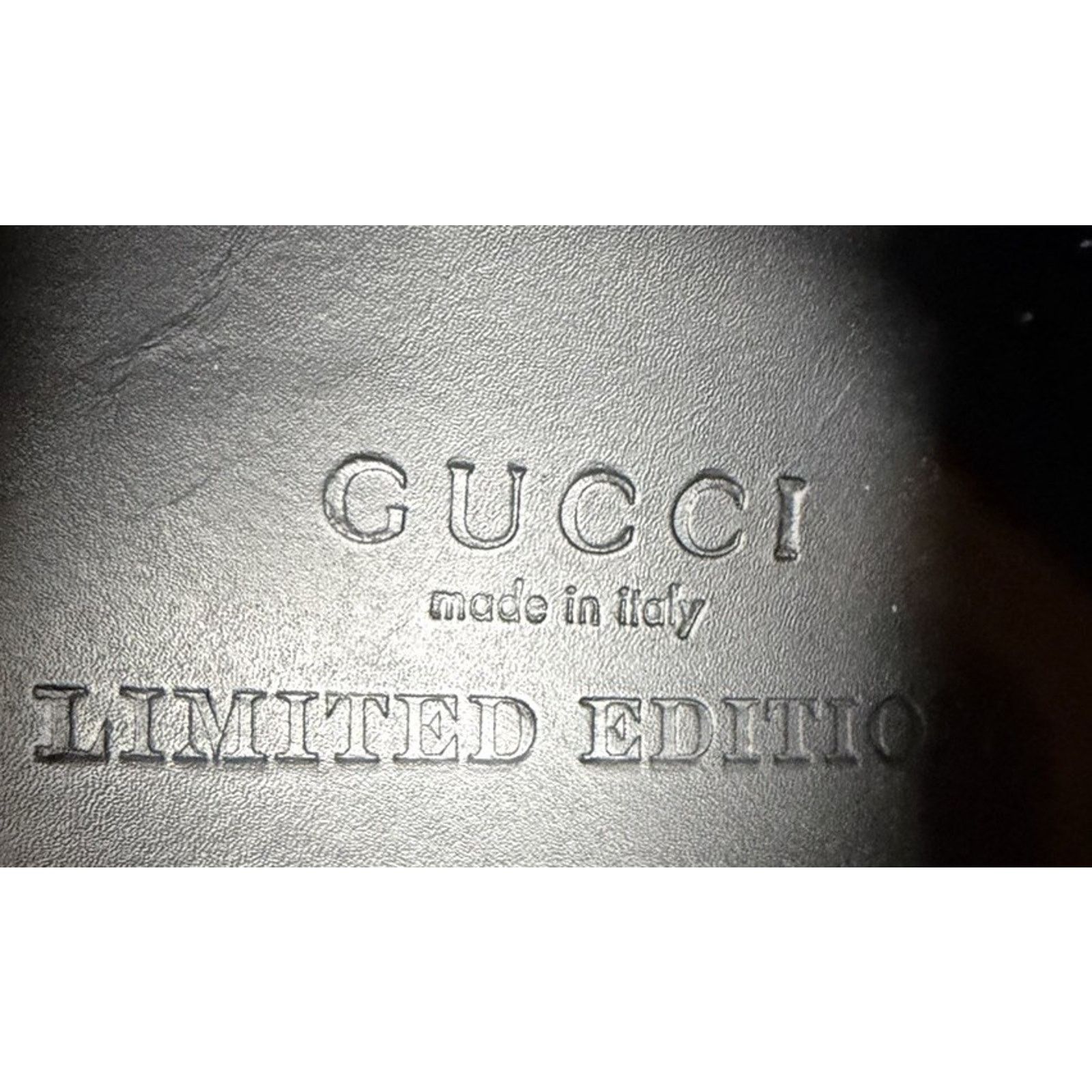Gucci Size 6US - Gucci Ace Band High Top Leather Black Size US 6 / EU 39 - 10 Thumbnail
