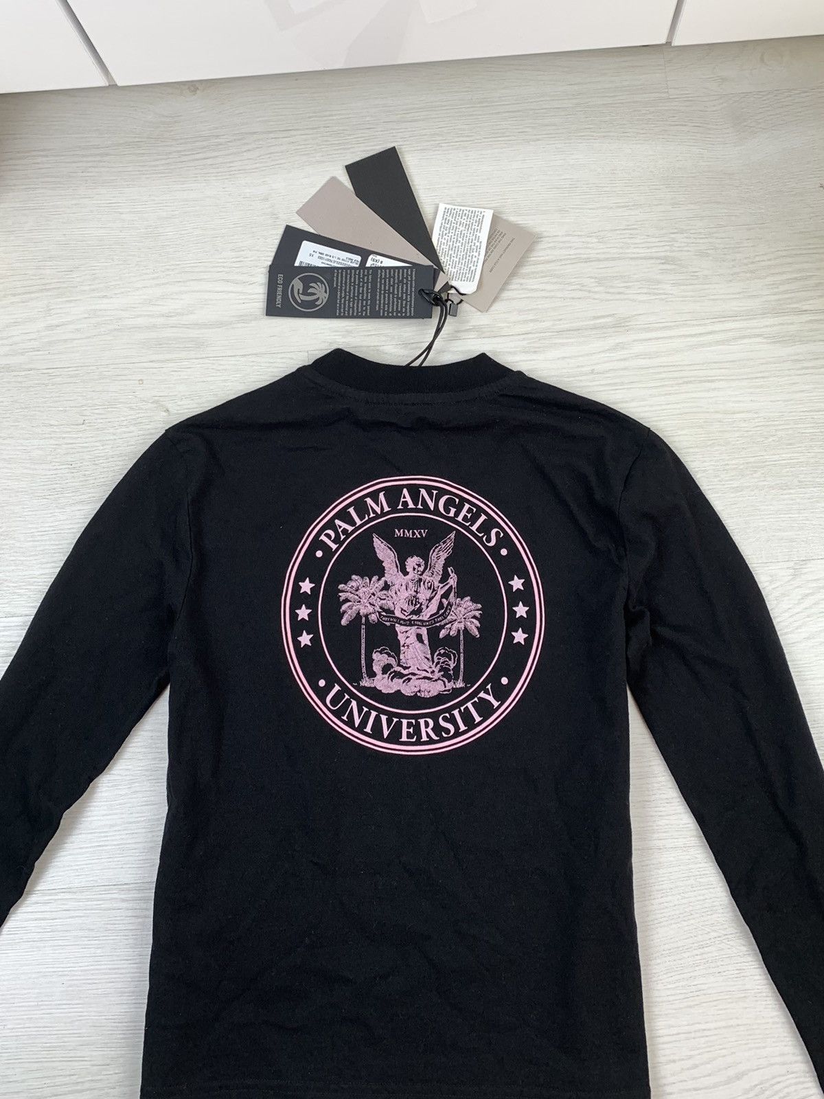 Palm Angels Palm Angels Womens Long Sleeve Shirt Black Size XS Size XS / US 0-2 / IT 36-38 - 5 Thumbnail