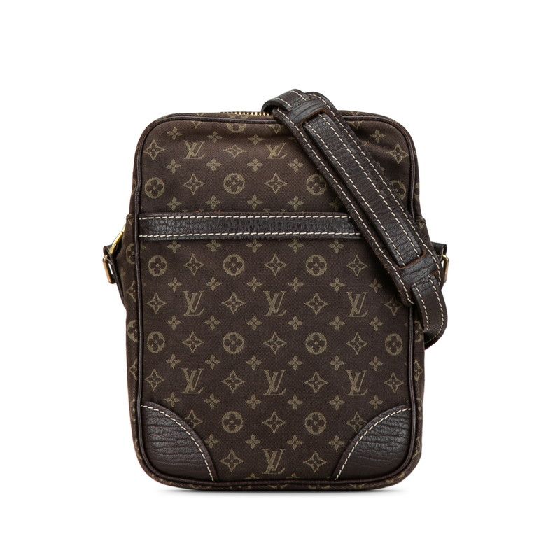 Louis Vuitton Louis Vuitton Louis Vuitton Monogram Mini Lin Danube Canvas Leather Shoulder Bag M95228 Canvas Crossbody Bag M95228 in Very Good Condition Size ONE SIZE - 1 Thumbnail