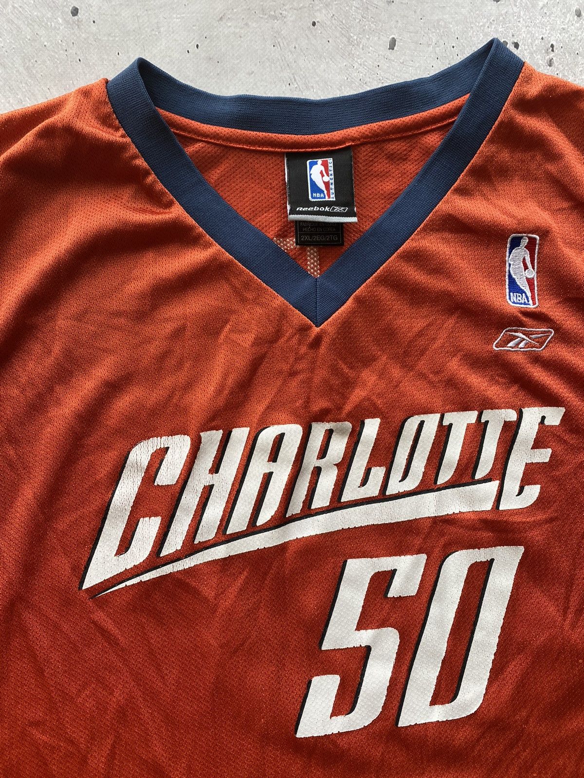 NBA × Reebok × Vintage Vintage Reebok Charlotte Bobcats Emeka Okafor Basket Jersey Size US XXL / EU 58 / 5 - 3 Thumbnail