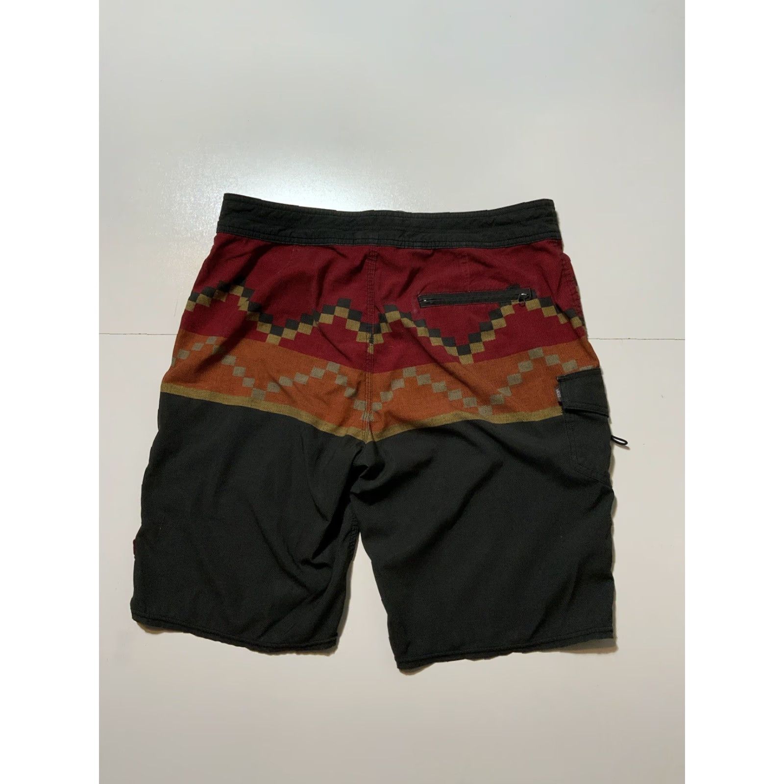 Vans VANS X Nathan Fletcher Into Oblivion Southwestern Aztec 10” Inseam Board Shorts Mens 32 Multicolor Board Size US 32 / EU 48 - 3 Thumbnail