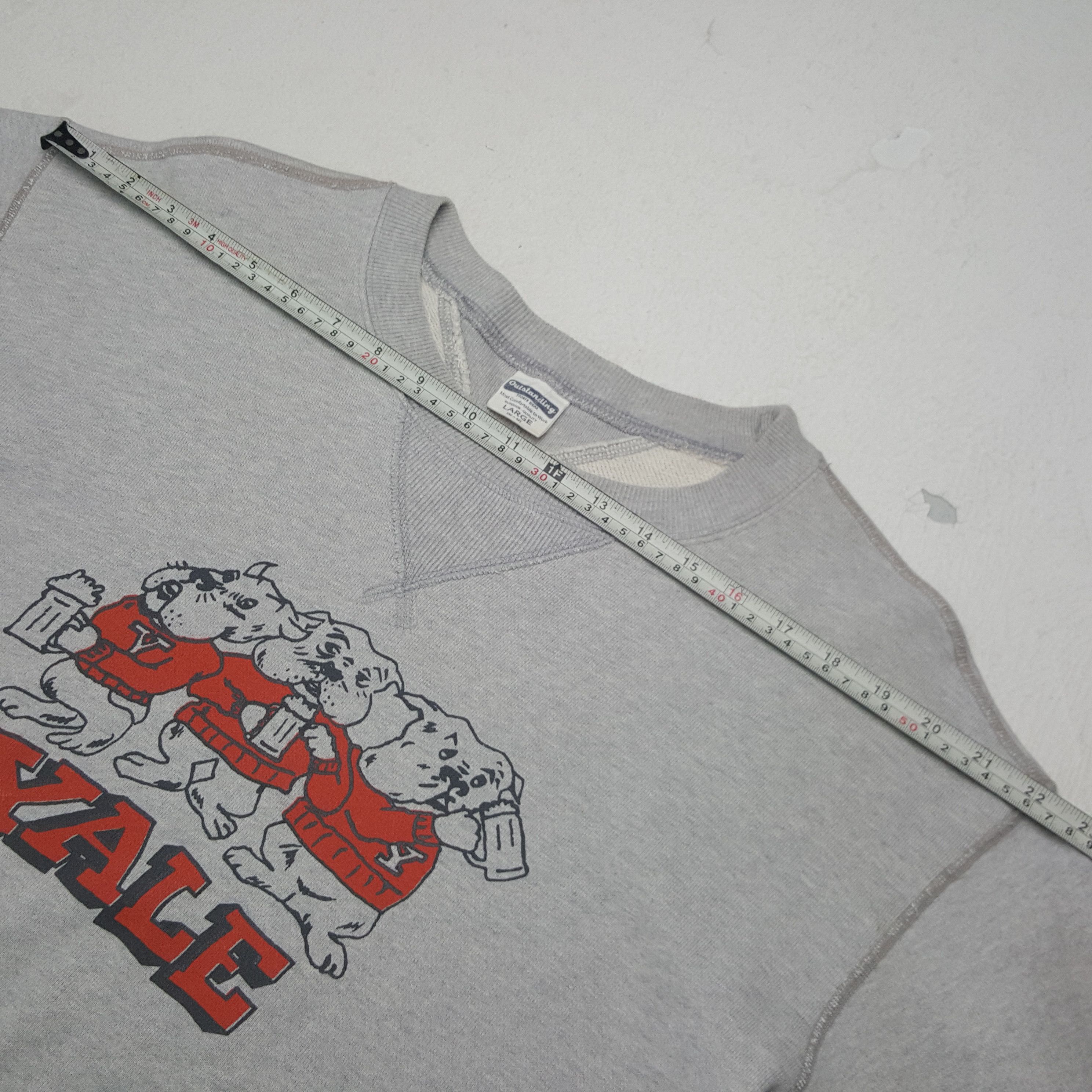 Vintage Vintage Bulldog Yale American University Sweatshirt Size US L / EU 52-54 / 3 - 5 Thumbnail
