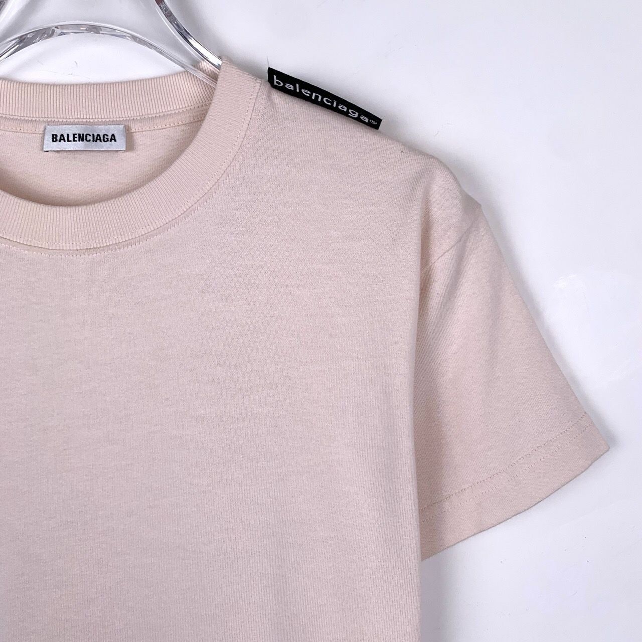 Balenciaga Balenciaga Logo Crewneck Pink Cotton Short Sleeve T-Shirt M Size M / US 6-8 / IT 42-44 - 7 Thumbnail