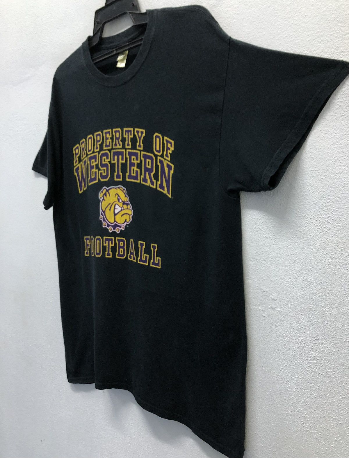 Vintage Vintage Ouray Sportswear Property Of Western Football TShirt Size US L / EU 52-54 / 3 - 5 Thumbnail