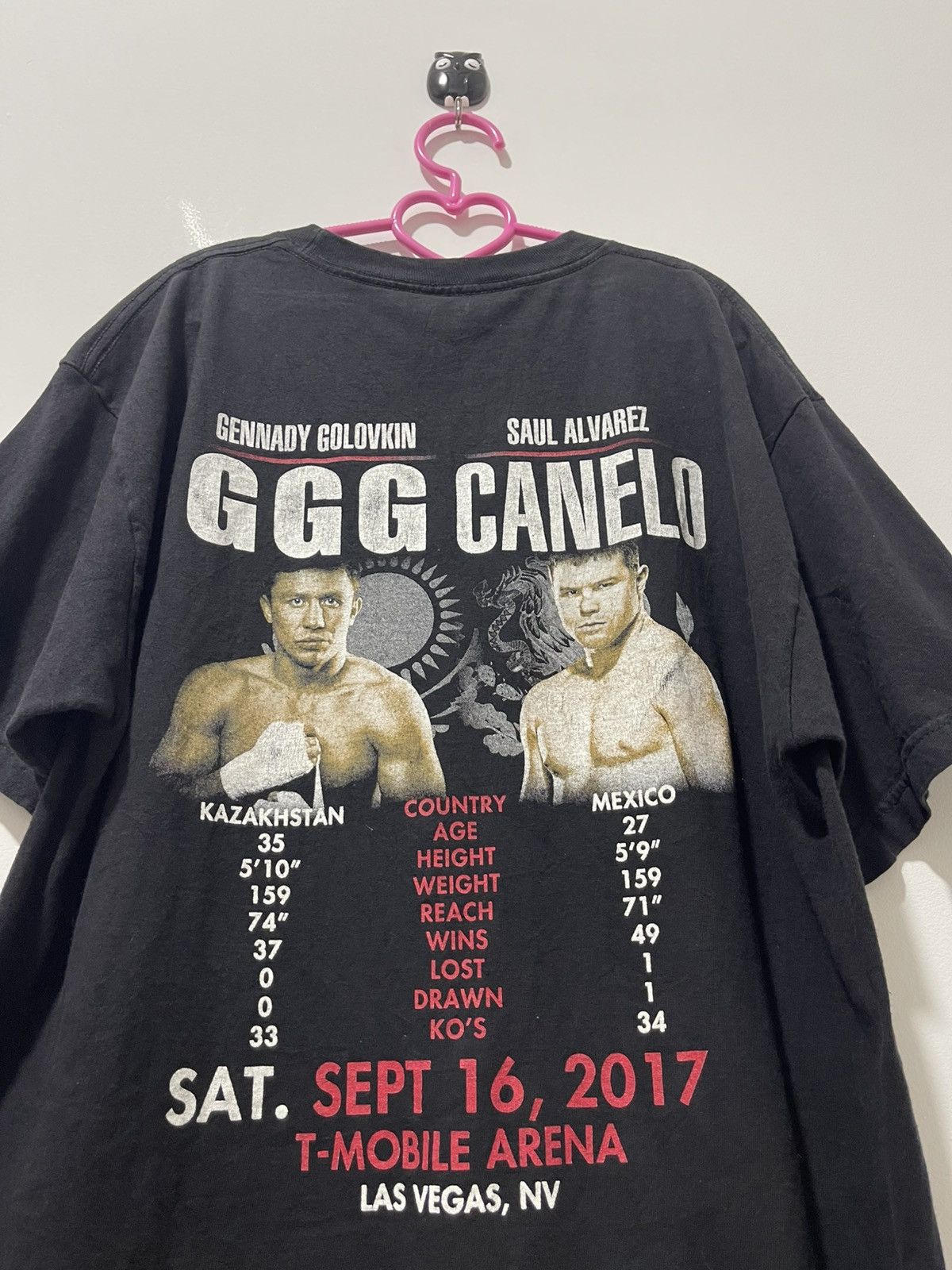 Sports Specialties Rare CANELO GOLOVKIN Supremacy WBC World Champion Size US L / EU 52-54 / 3 - 4 Thumbnail