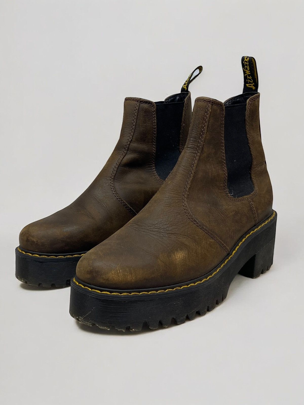 Dr. Martens 🔥 DR MARTENS ROMETTY PLATFORM BOOTS Y2K GRUNGE VIBES 00s Size US 7 / EU 40 - 4 Thumbnail