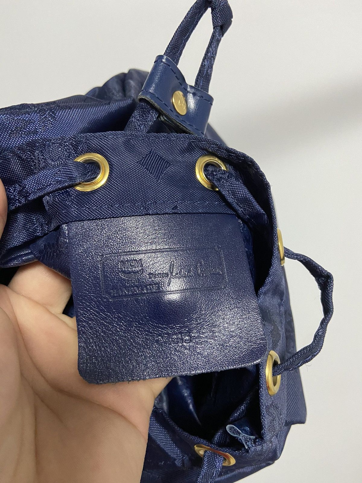 MCM × Vintage MCM mini Backpack monogram Vintage small Logo Luxury Y2K Size ONE SIZE - 7 Thumbnail