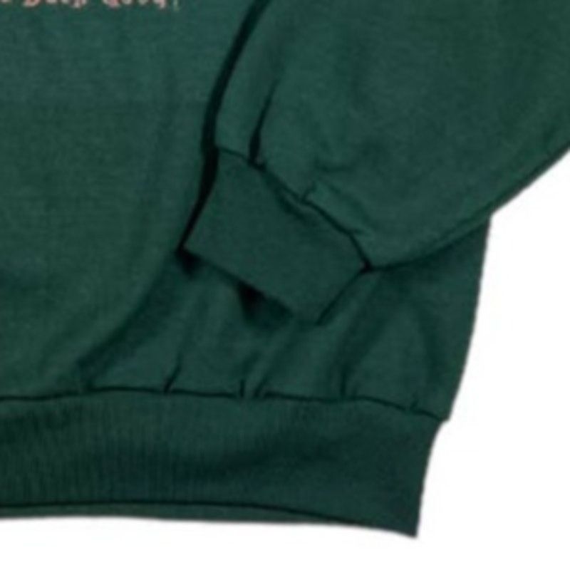 Jerzees Jerzees Green Christmas Sweater | Size L Size L / US 10 / IT 46 - 6 Thumbnail