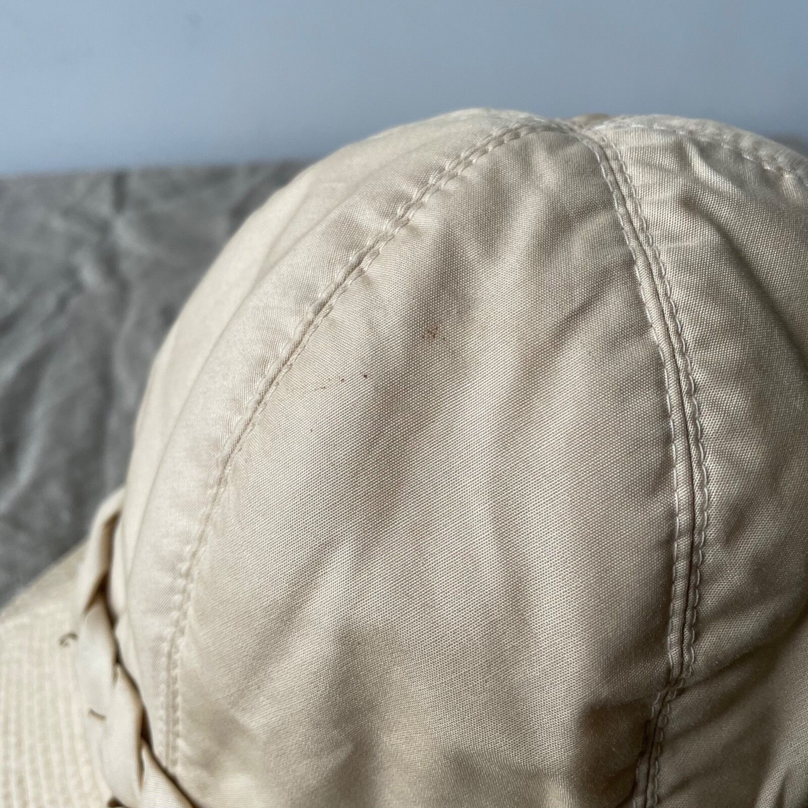 Aquascutum Aquascutum Vintage Beige Сloche Hat 9130AC Size ONE SIZE - 3 Thumbnail