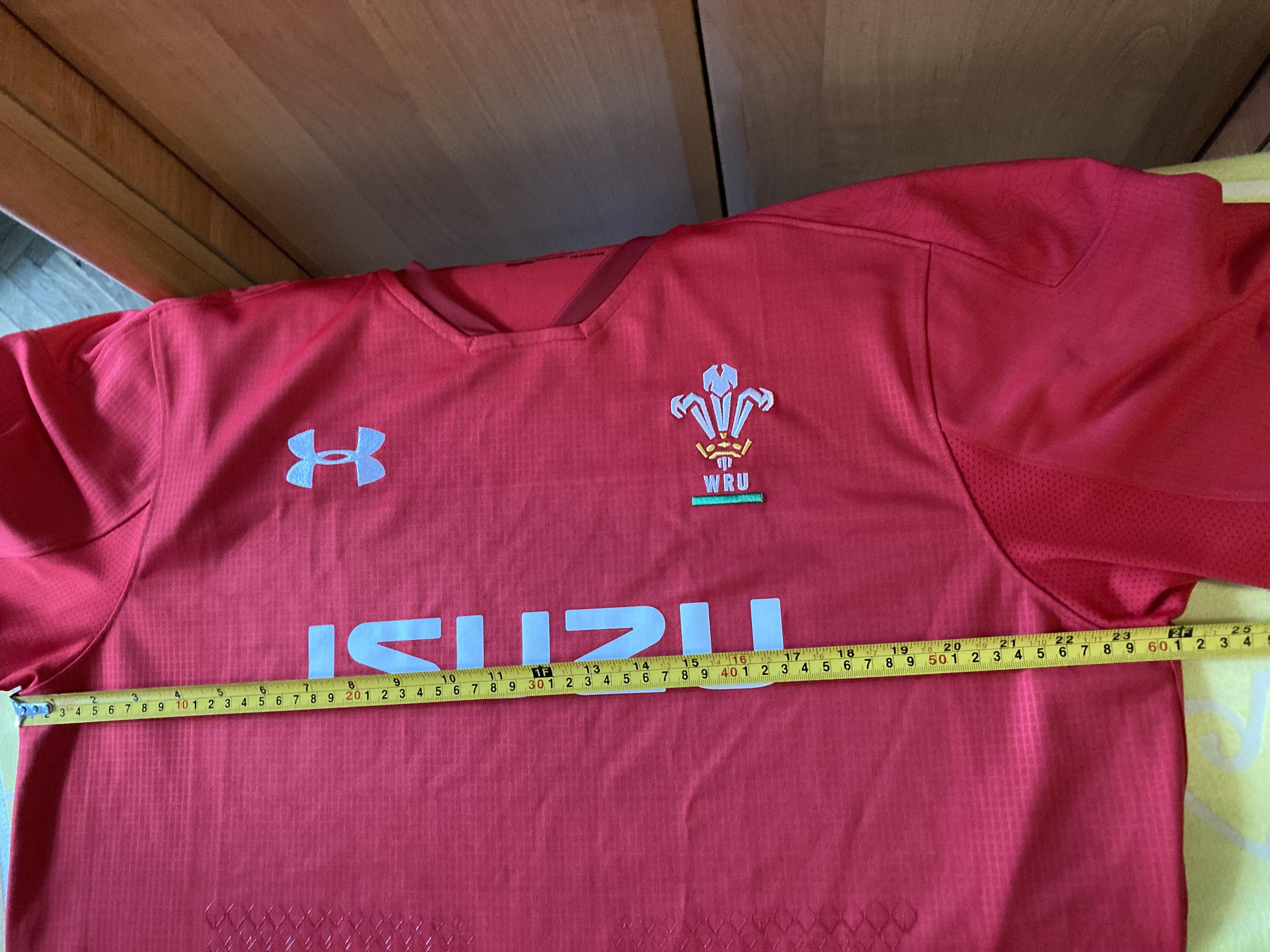 Under Armour Under Armour Rugby Wales National Team WRU Jersey 2016 Home Size US XXL / EU 58 / 5 - 10 Thumbnail