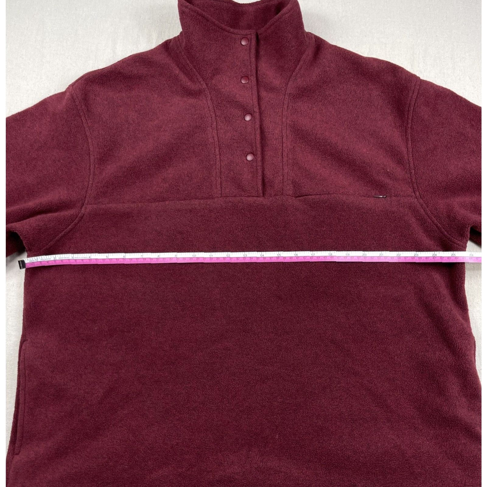 Eastern Mountain Sports VINTAGE EASTERN MOUNTAIN SPORTS XL Fleece Pullover Snap Red Men Pullover Ski Retro 90s Embroidered Logo Pockets Size US XL / EU 56 / 4 - 5 Thumbnail