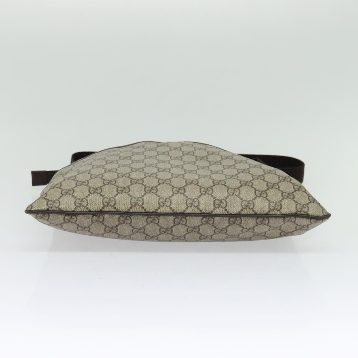 Gucci GUCCI GG Supreme Shoulder Bag Pvc Leather Beige Silver Size ONE SIZE - 9 Thumbnail