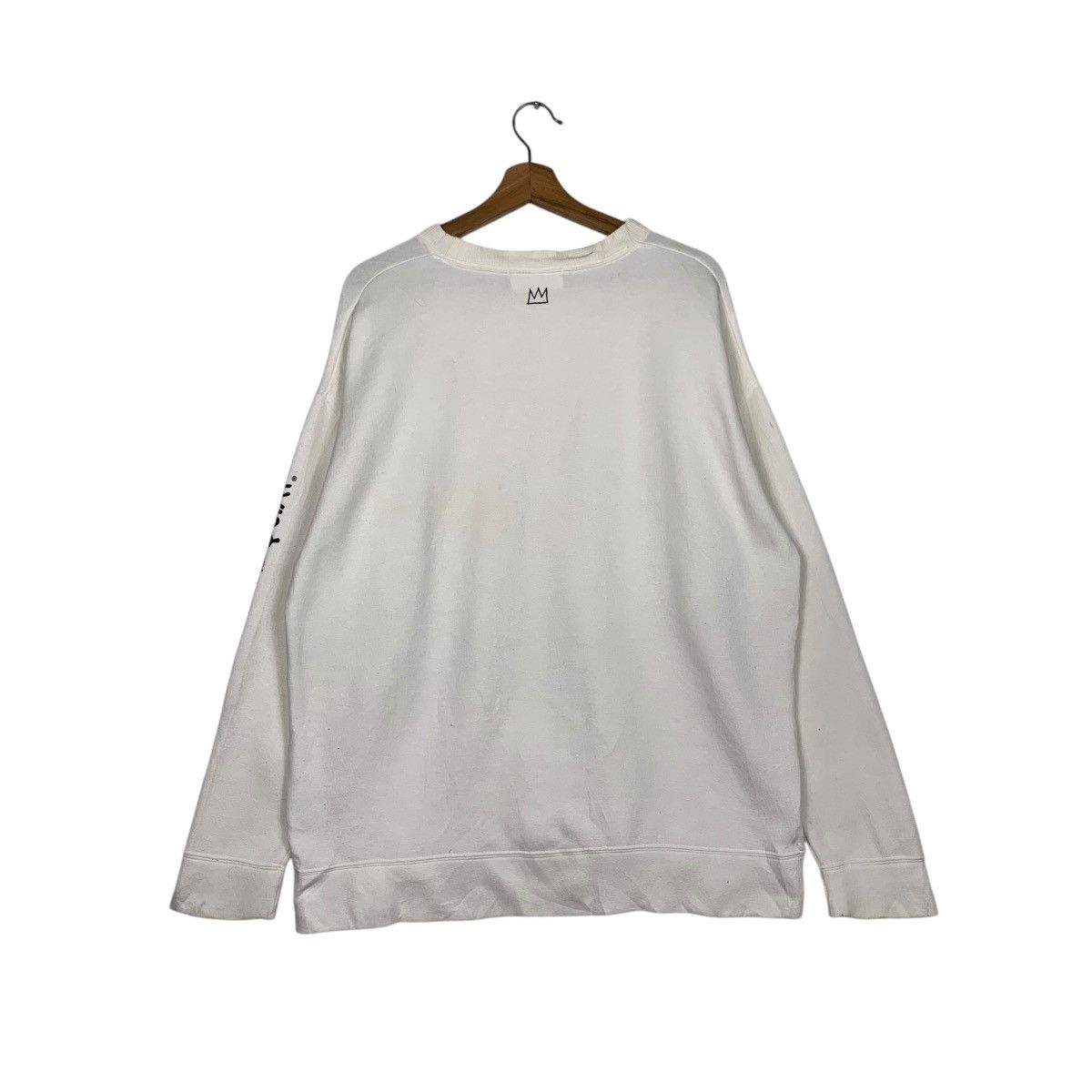 Jean-Michel Basquiat JEAN MICHEL BASQUIAT Art Big Logo Sweatshirts #1909-C83 Size US M / EU 48-50 / 2 - 12 Thumbnail