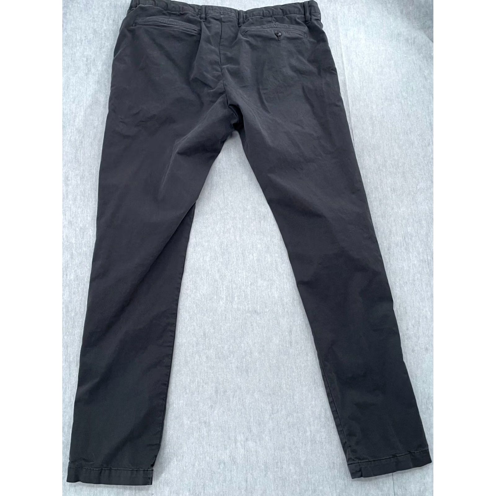 Todd Snyder Todd Snyder Pants Adult 36 Gray Khaki Chino Straight Fit Stretch Tab Front Mens Size US 36 / EU 52 - 2 Thumbnail