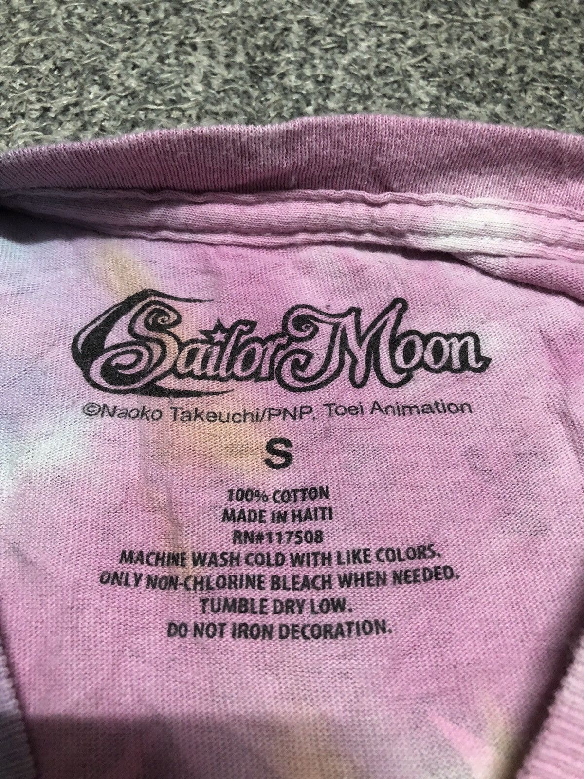 Anime Crazy Anime Sailormoon Full Characters Tye Dye Tshirt Size US M / EU 48-50 / 2 - 16 Thumbnail