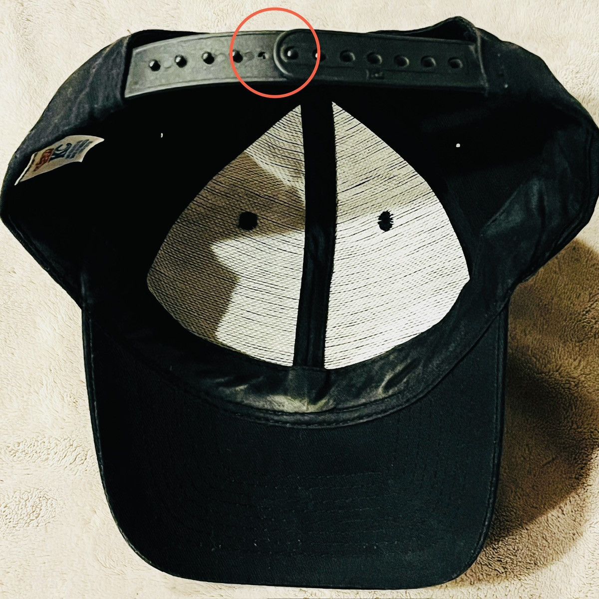 Ozzy Osbourne Vintage 90s Ozzy Osbourne Embroidered Concert SnapBack Hat Size ONE SIZE - 3 Thumbnail