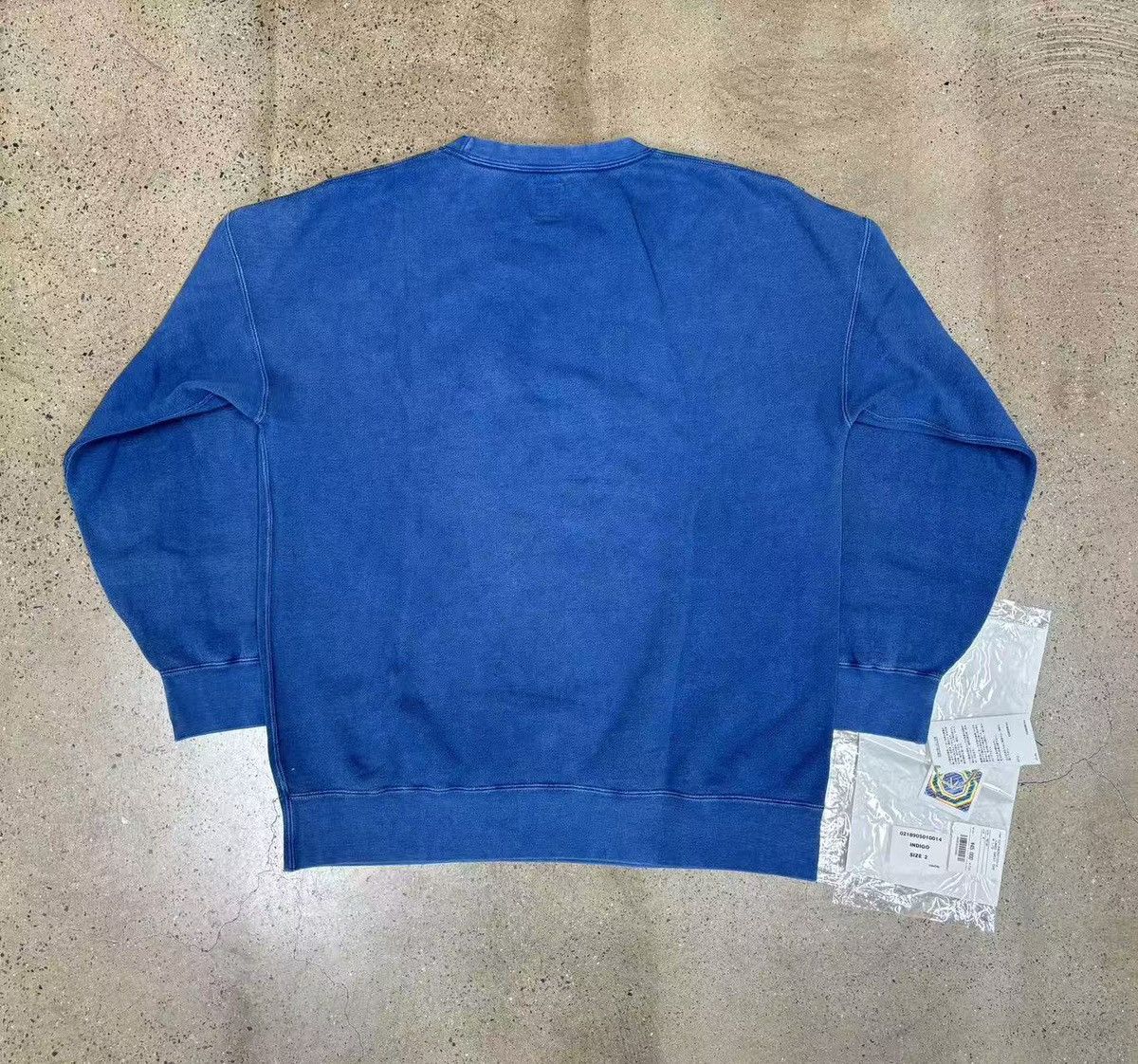 Visvim Visvim 18 ICT Jumbo Sweat Indigo dye Size US M / EU 48-50 / 2 - 2 Thumbnail