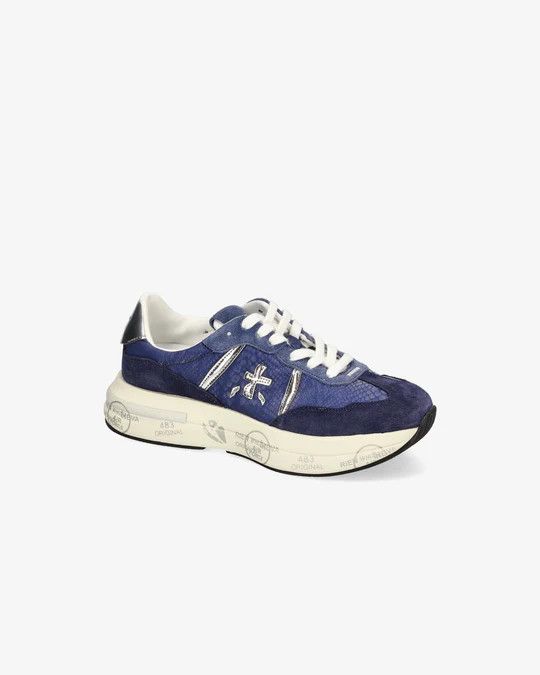 Premiata o1B3y1r0426 Davidd Sneakers in Blue Size US 8 / IT 38 - 2 Thumbnail