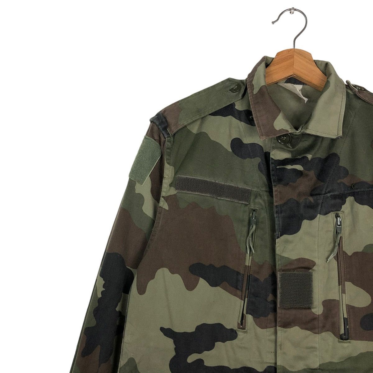 Japanese Brand 🔥VINTAGE MILITARY CHORE JACKET MULTI POCKET USA Size US M / EU 48-50 / 2 - 7 Thumbnail