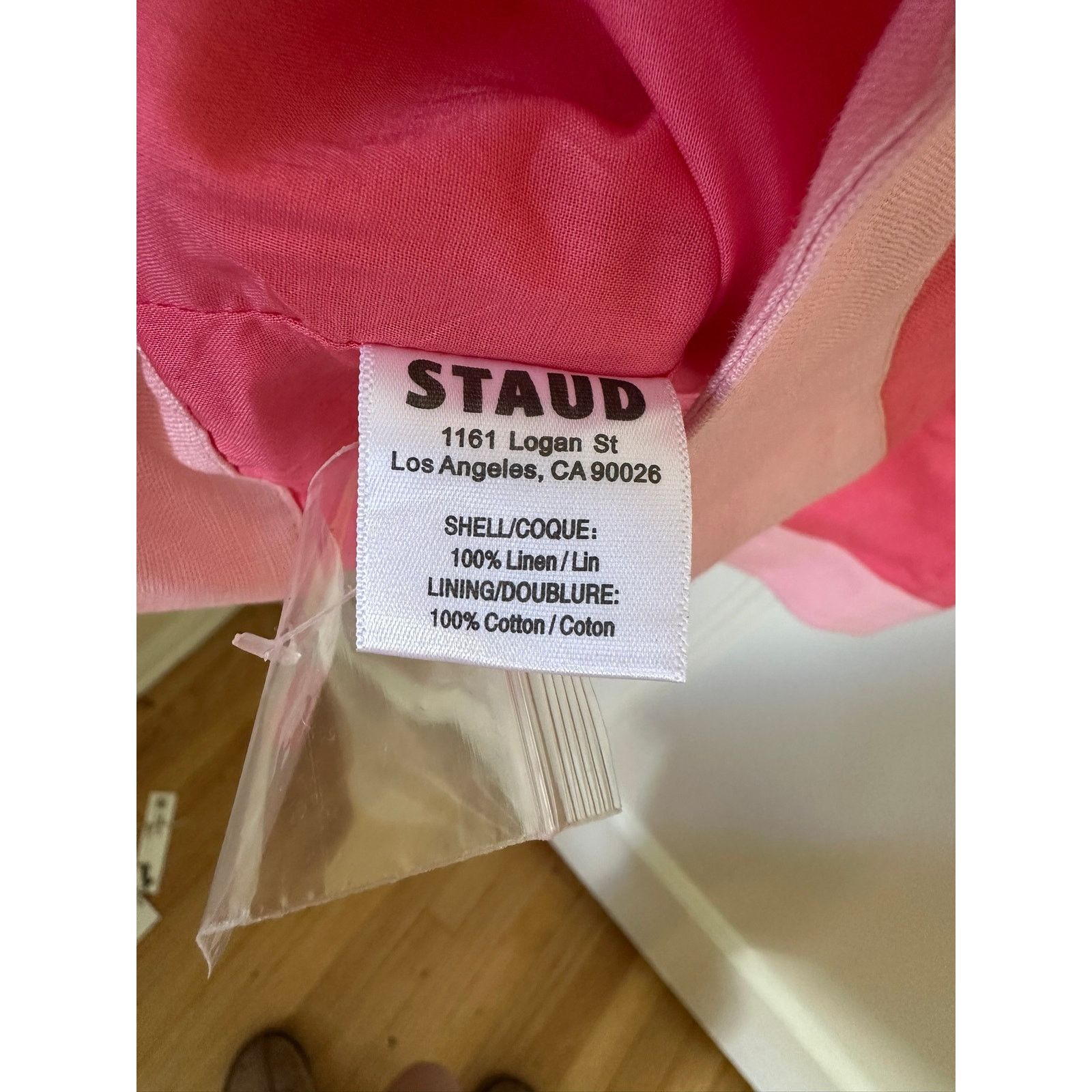 Staud Authentic Staud allori pink dress Size M / US 6-8 / IT 42-44 - 3 Thumbnail