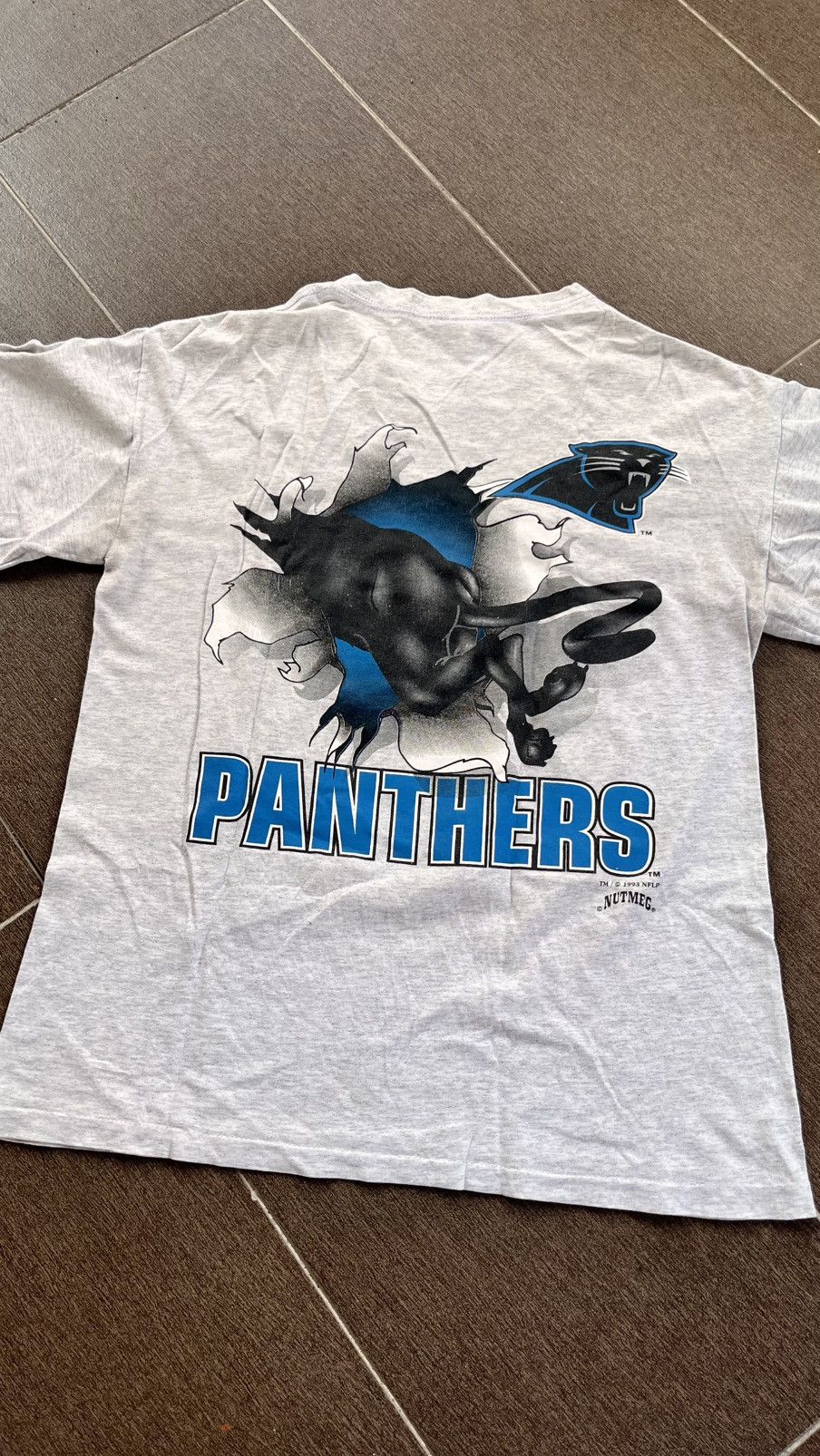 Nutmeg Vintage Tee NFL Carolina Panther Size US M / EU 48-50 / 2 - 4 Thumbnail