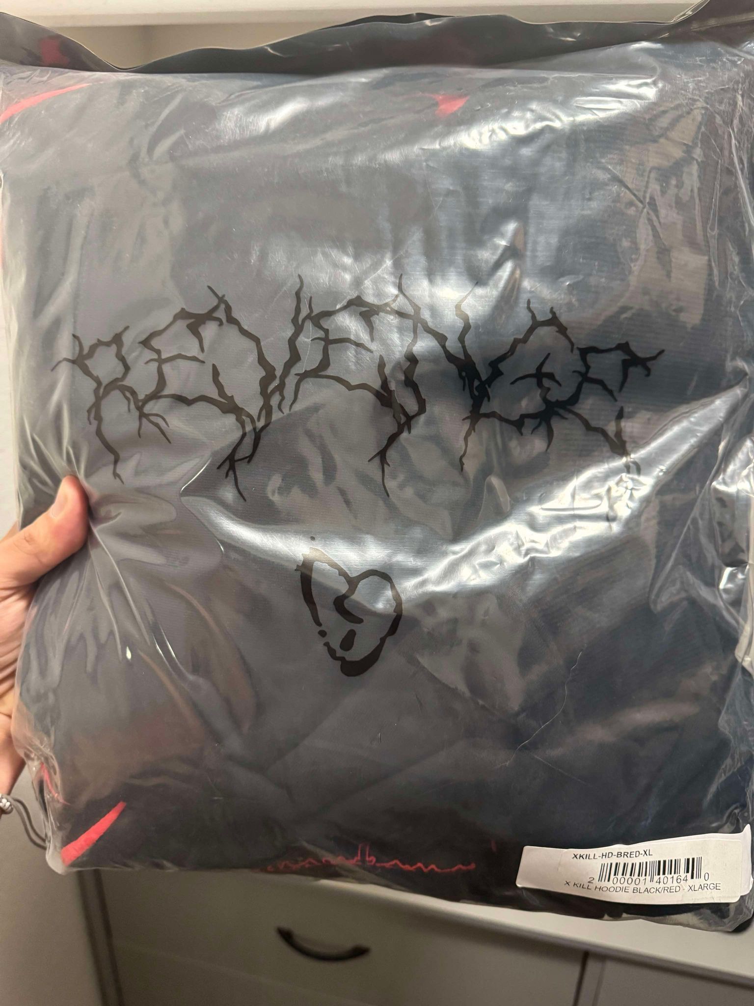 Revenge Revenge Bred Kill Hoodie Black/Red Size US XL / EU 56 / 4 - 6 Thumbnail
