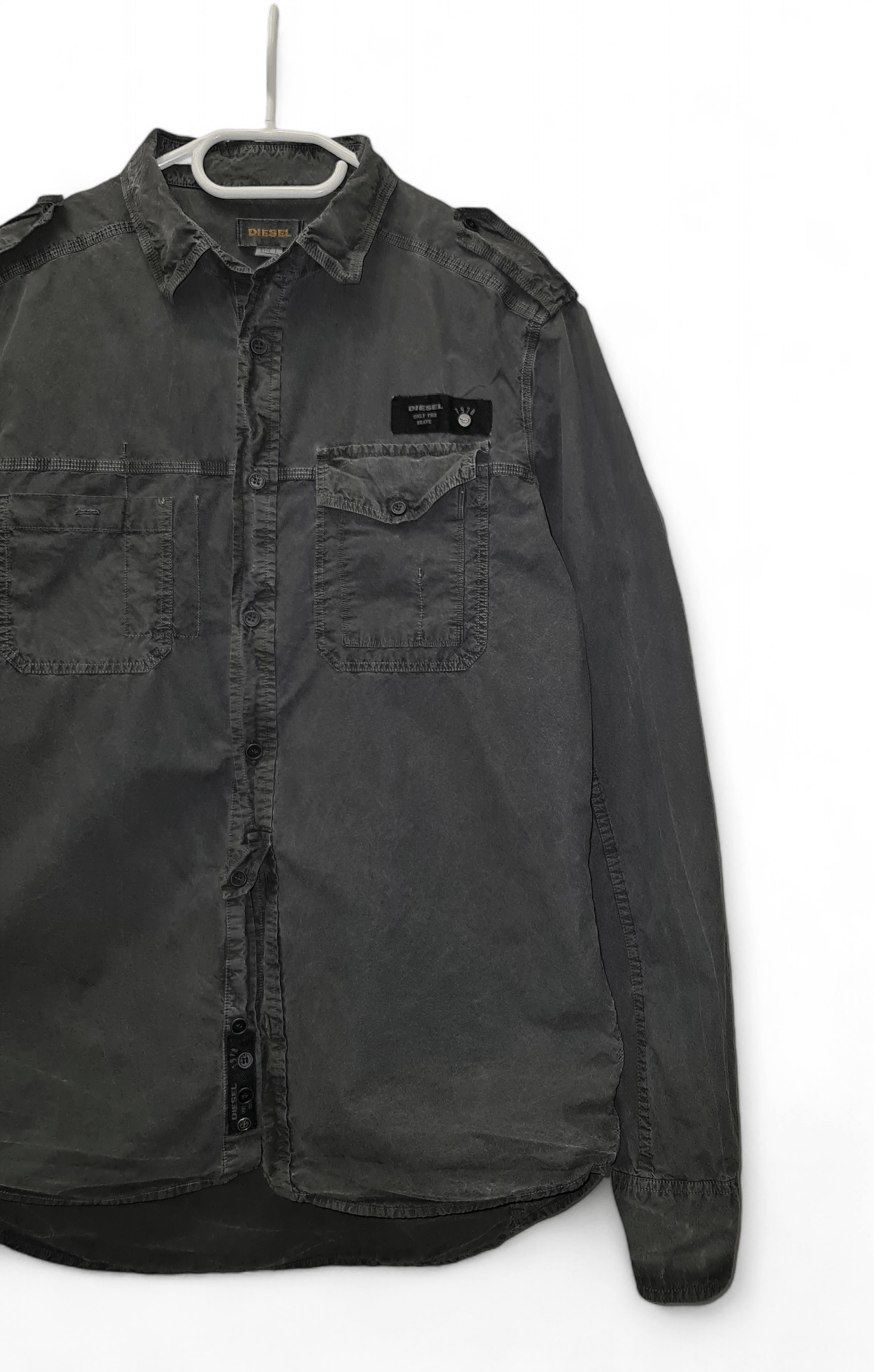 Diesel Diesel Shirt Siranella Military Style Size US L / EU 52-54 / 3 - 6 Thumbnail