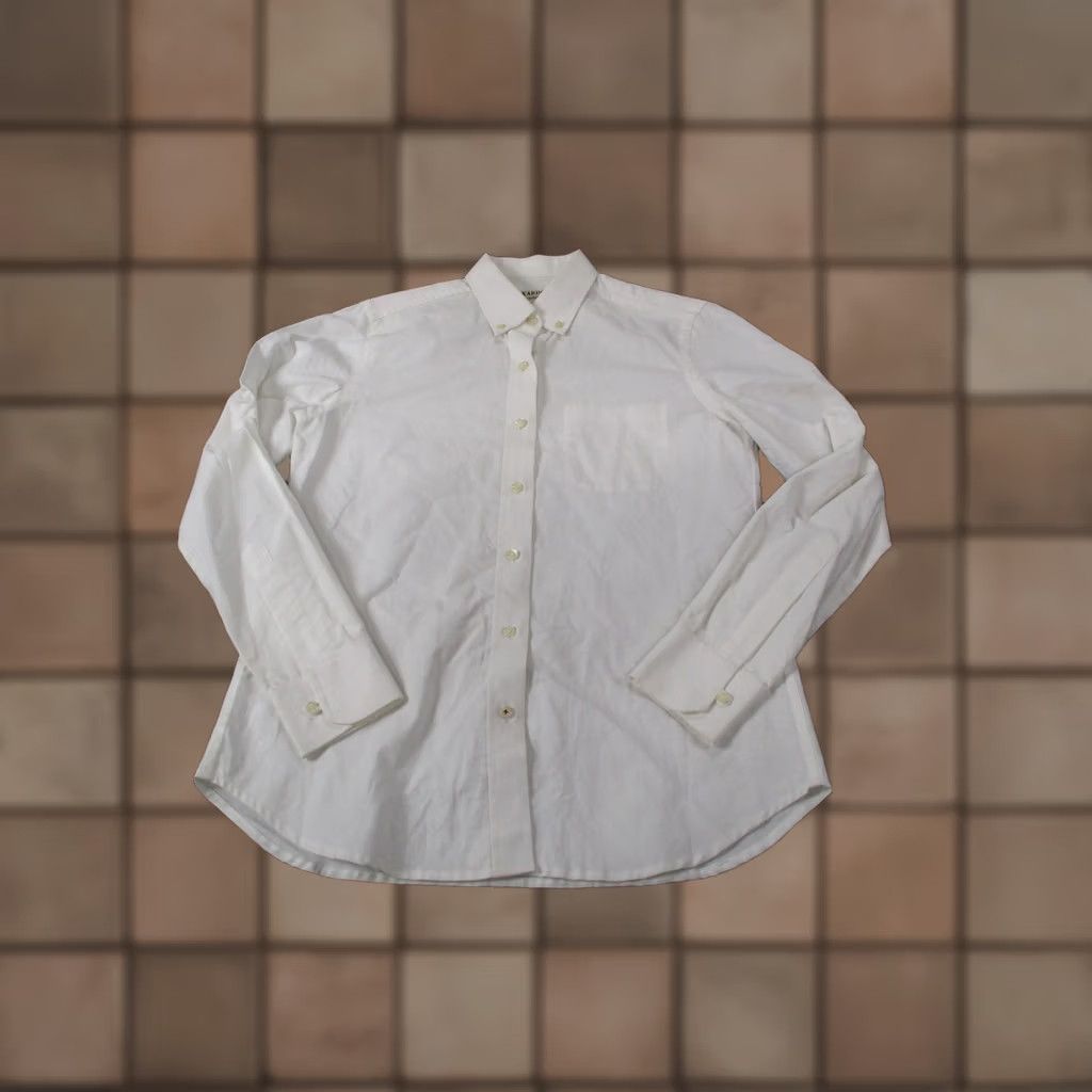 Kardo Kardo x Wildfang Shirt Mens S White Oxford Business Dress Classic Casual Work Size US S / EU 44-46 / 1 - 1 Thumbnail