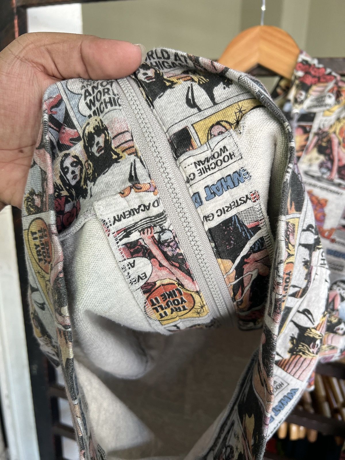 Hysteric Glamour vintage 2000's hysteric glamour wicked ways zip up hoodie Size ONE SIZE - 4 Thumbnail