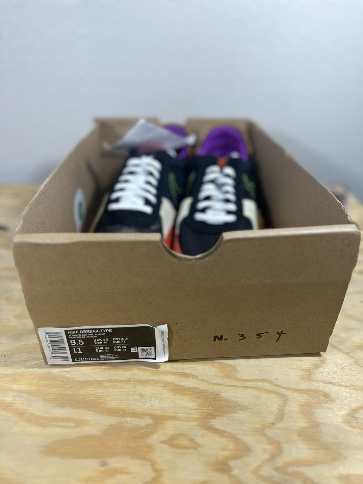 Nike New Nike Daybreak Type "Purple Rust Orange" Sz.9.5 Size US 9.5 / EU 42-43 - 6 Thumbnail