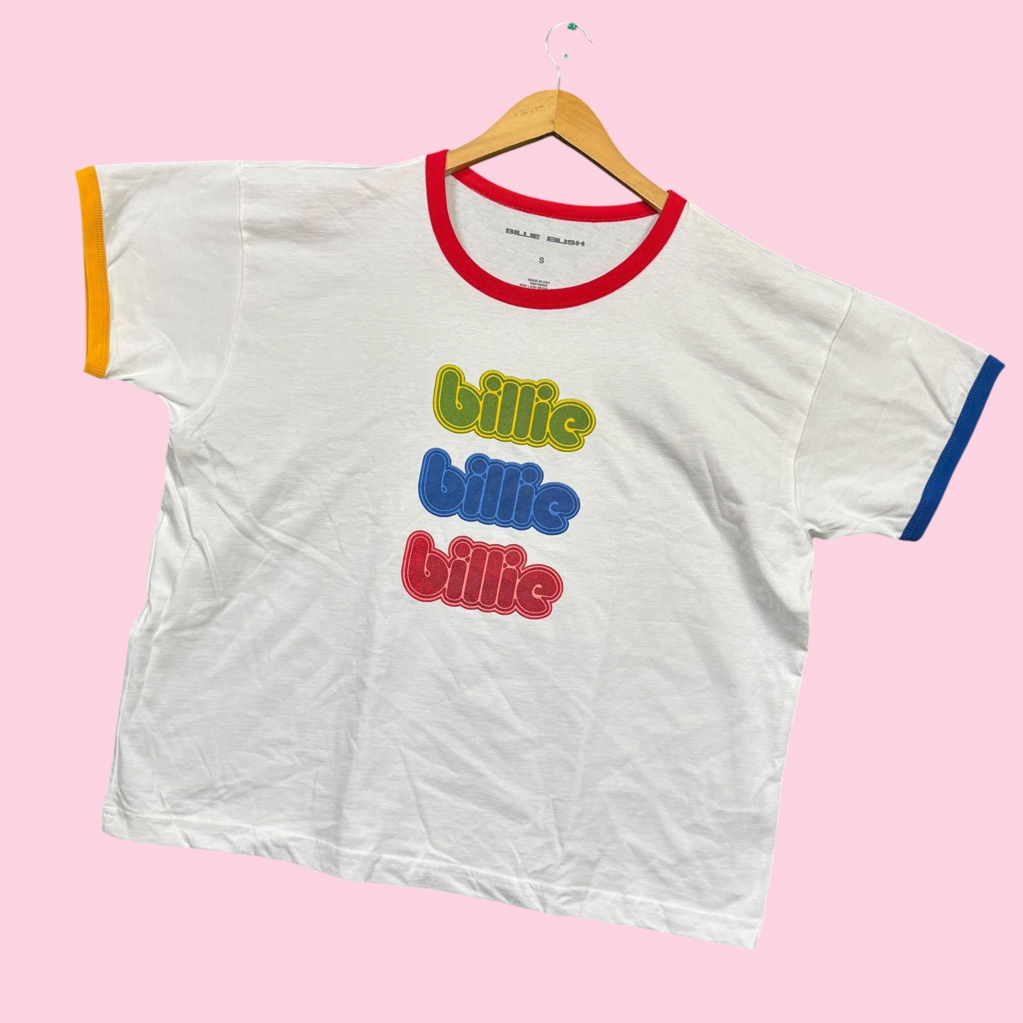 Billie Eilish Billie Eilish Hit Me Hard and Soft Tour Oversized Tee S Size US S / EU 44-46 / 1 - 3 Thumbnail