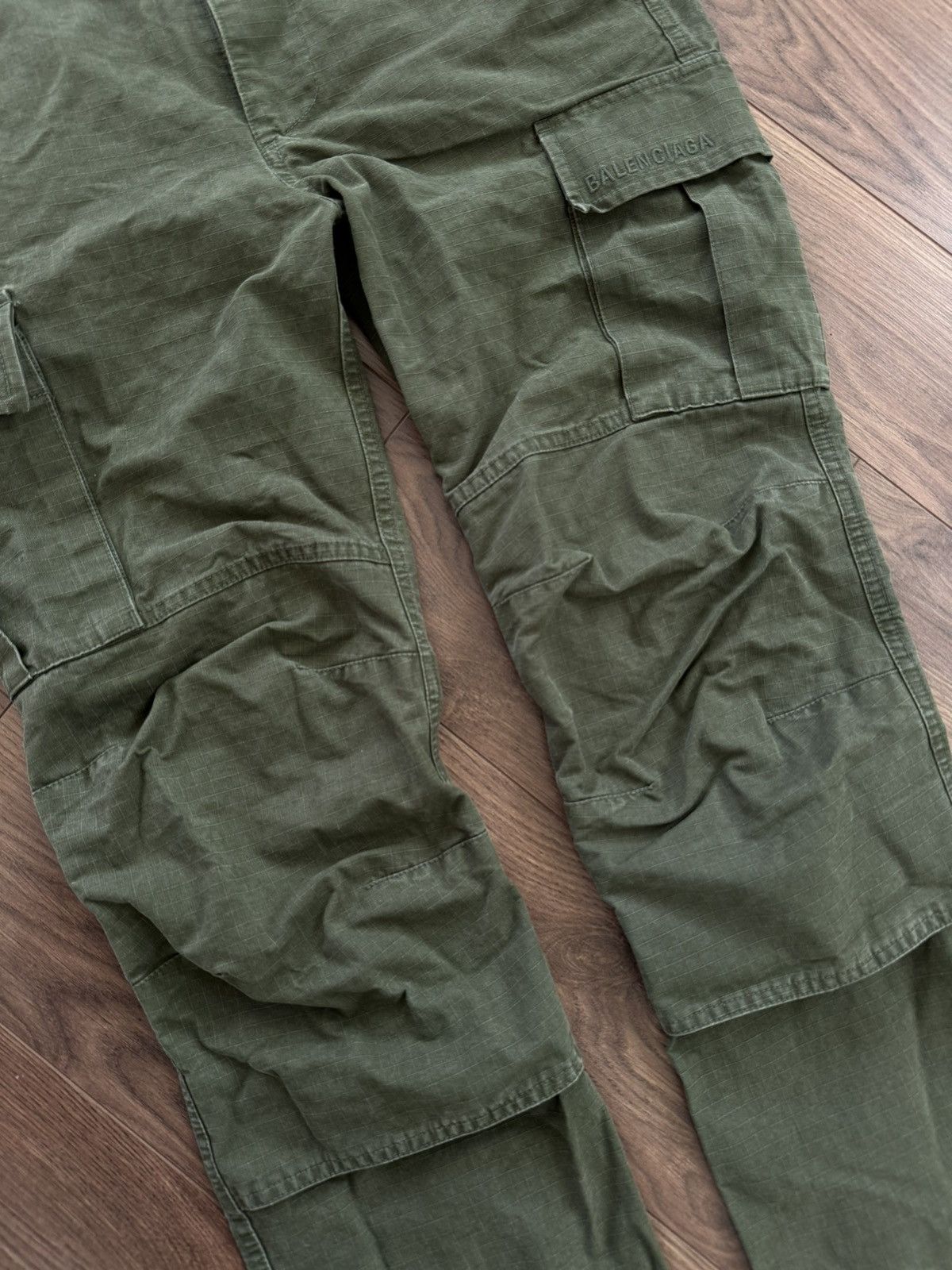 Balenciaga Balenciaga Slim Cargo Khaki Pants 46 Size US 30 / EU 46 - 5 Thumbnail