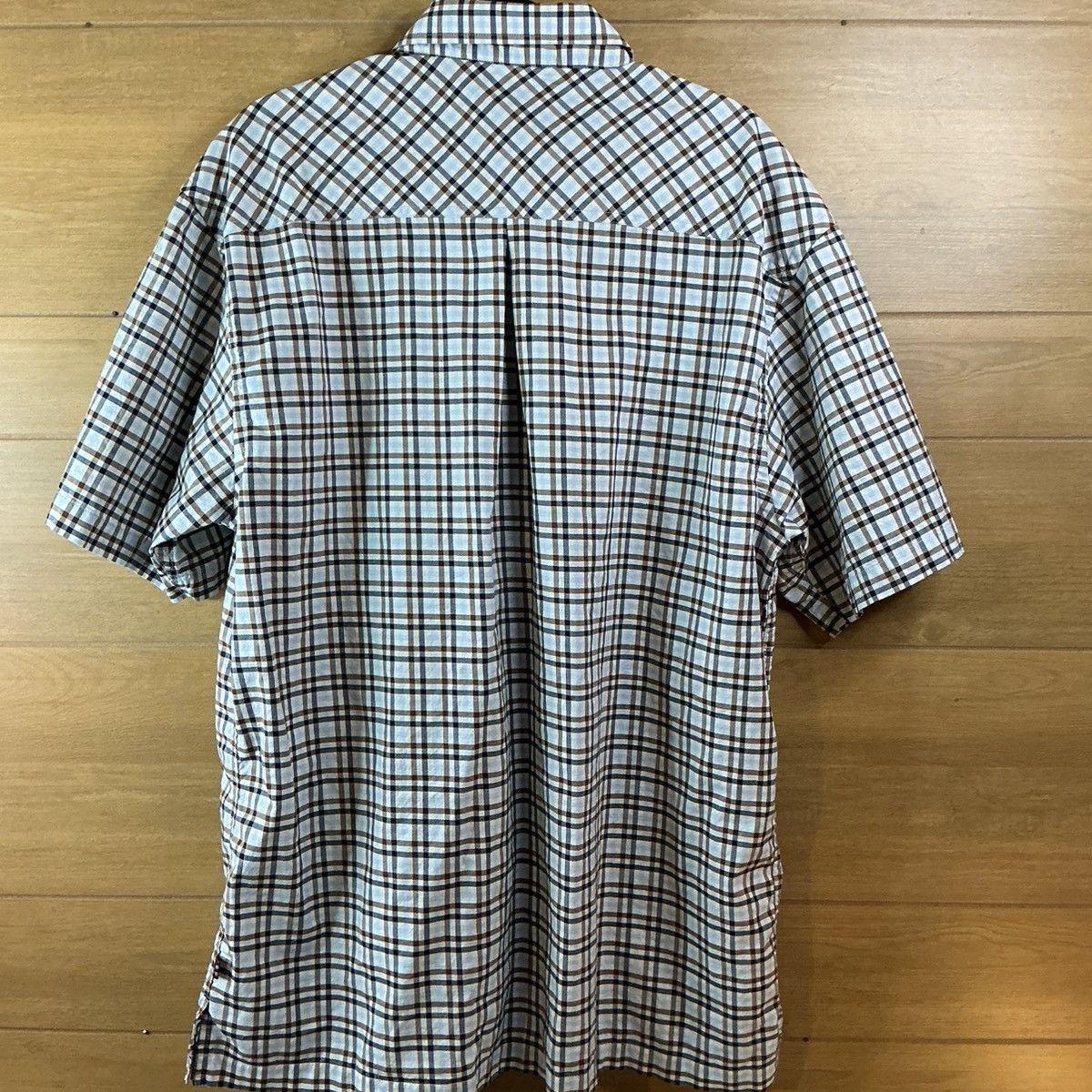 Phat Farm Phat Farm Plaid Button Up Shirt Short Sleeve Mens 2XL Cotton Size US XXL / EU 58 / 5 - 4 Thumbnail