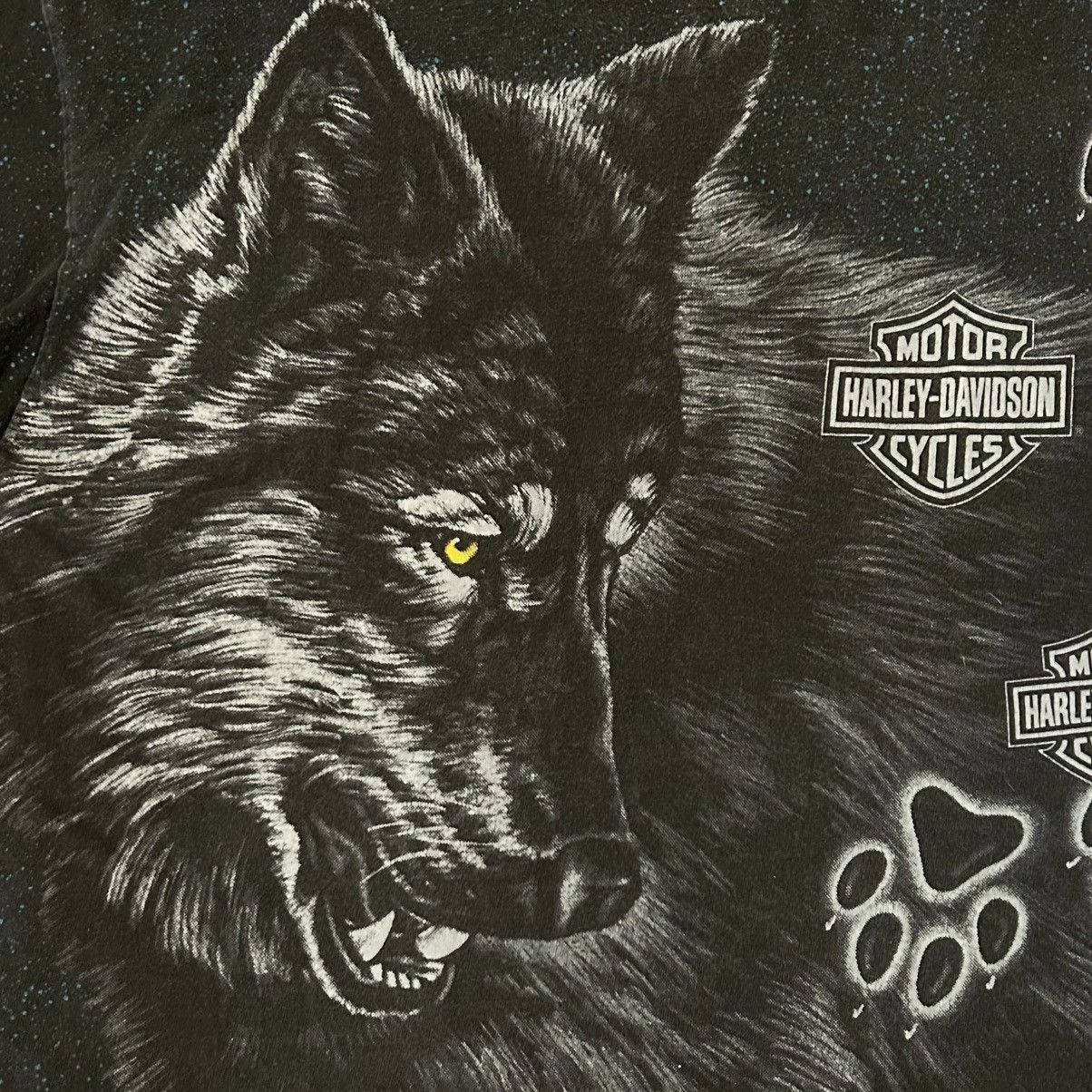 Harley Davidson × Vintage Vintage Harley Davidson Black T-Shirt Size US L / EU 52-54 / 3 - 6 Thumbnail